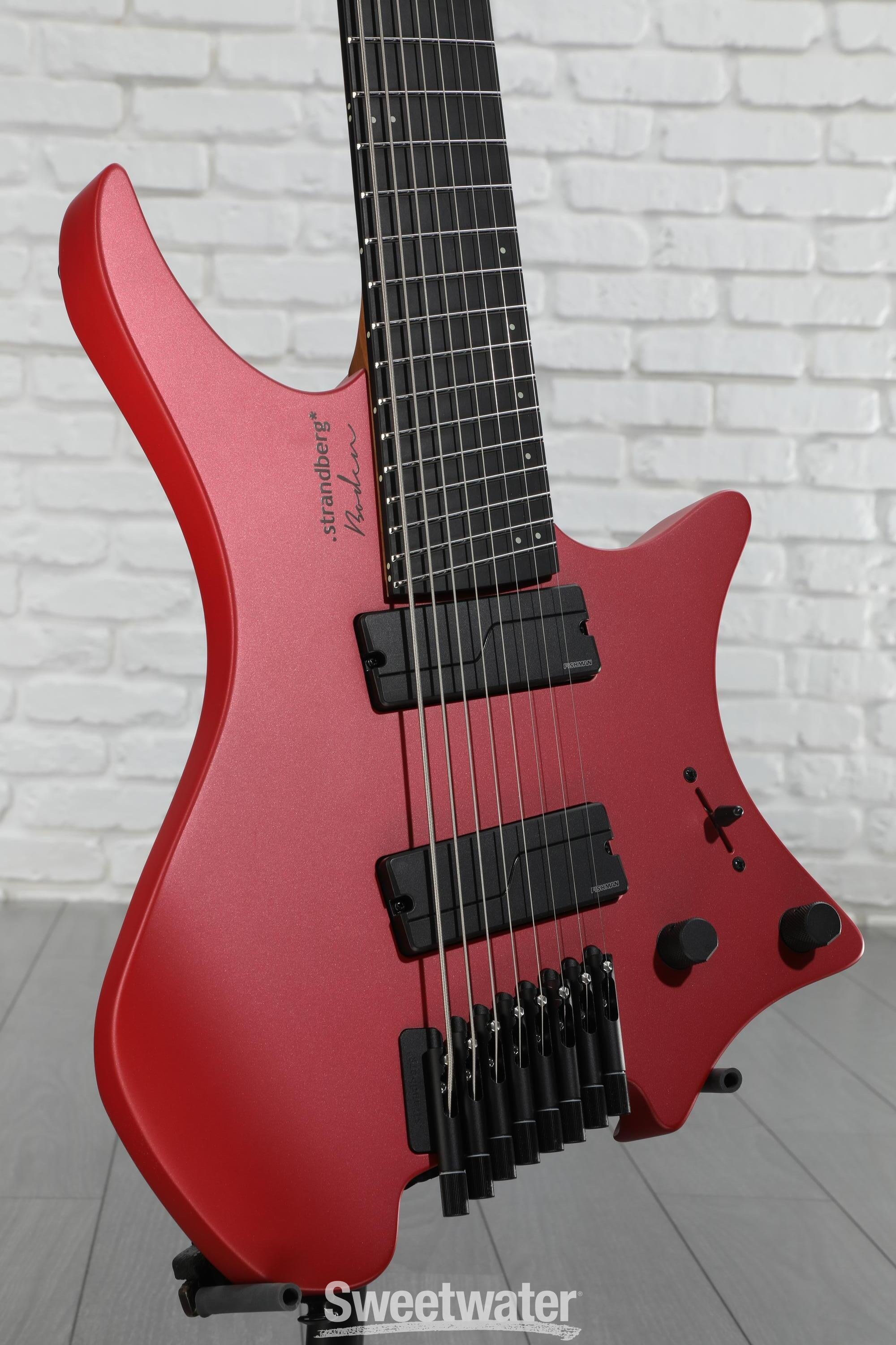 Strandberg Boden Metal NX 8 Electric Guitar - Blood Red