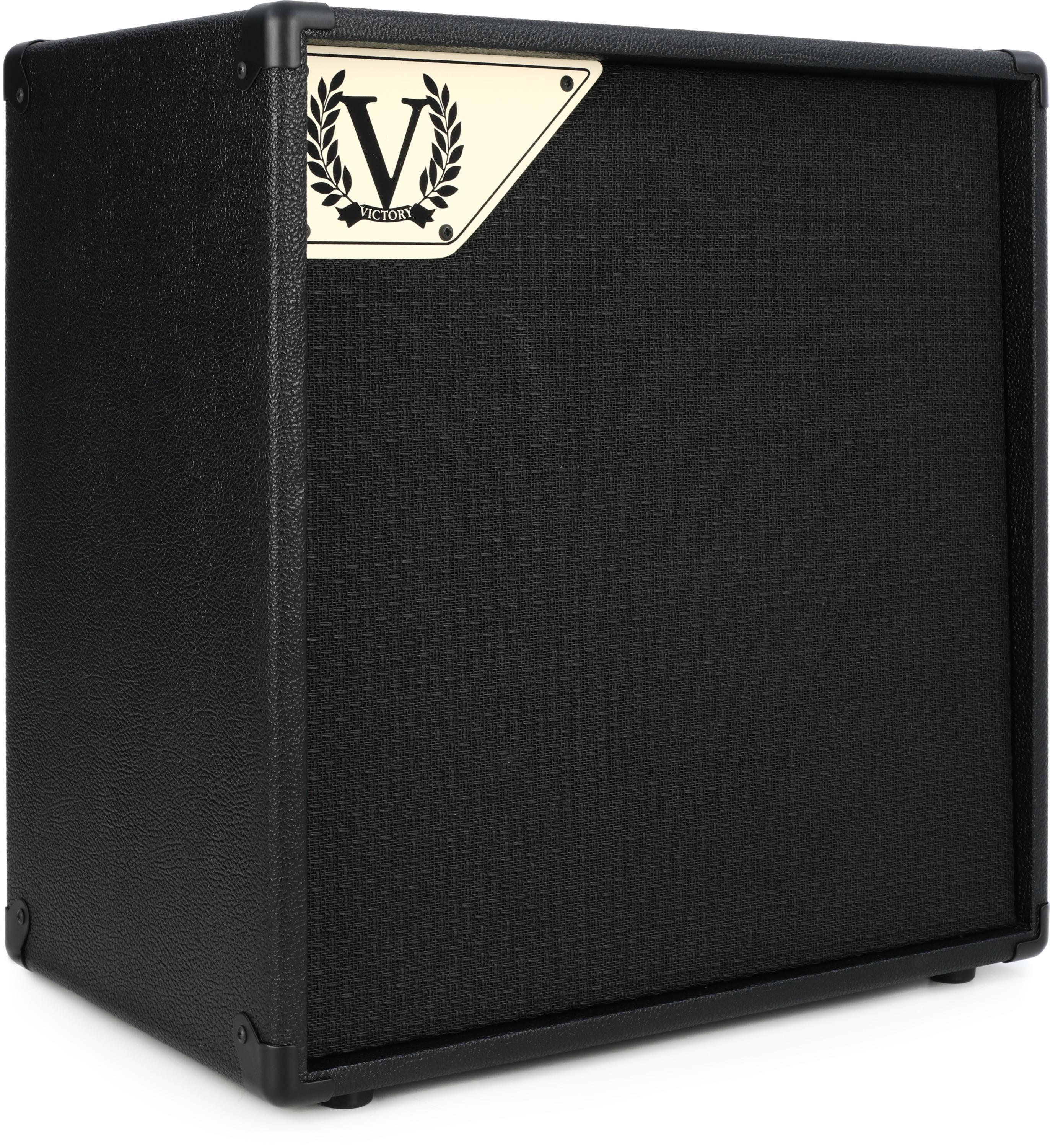 Victory Amplification V112-CB 65-watt 1 x 12-inch Compact Extension Speaker  Cabinet - Black