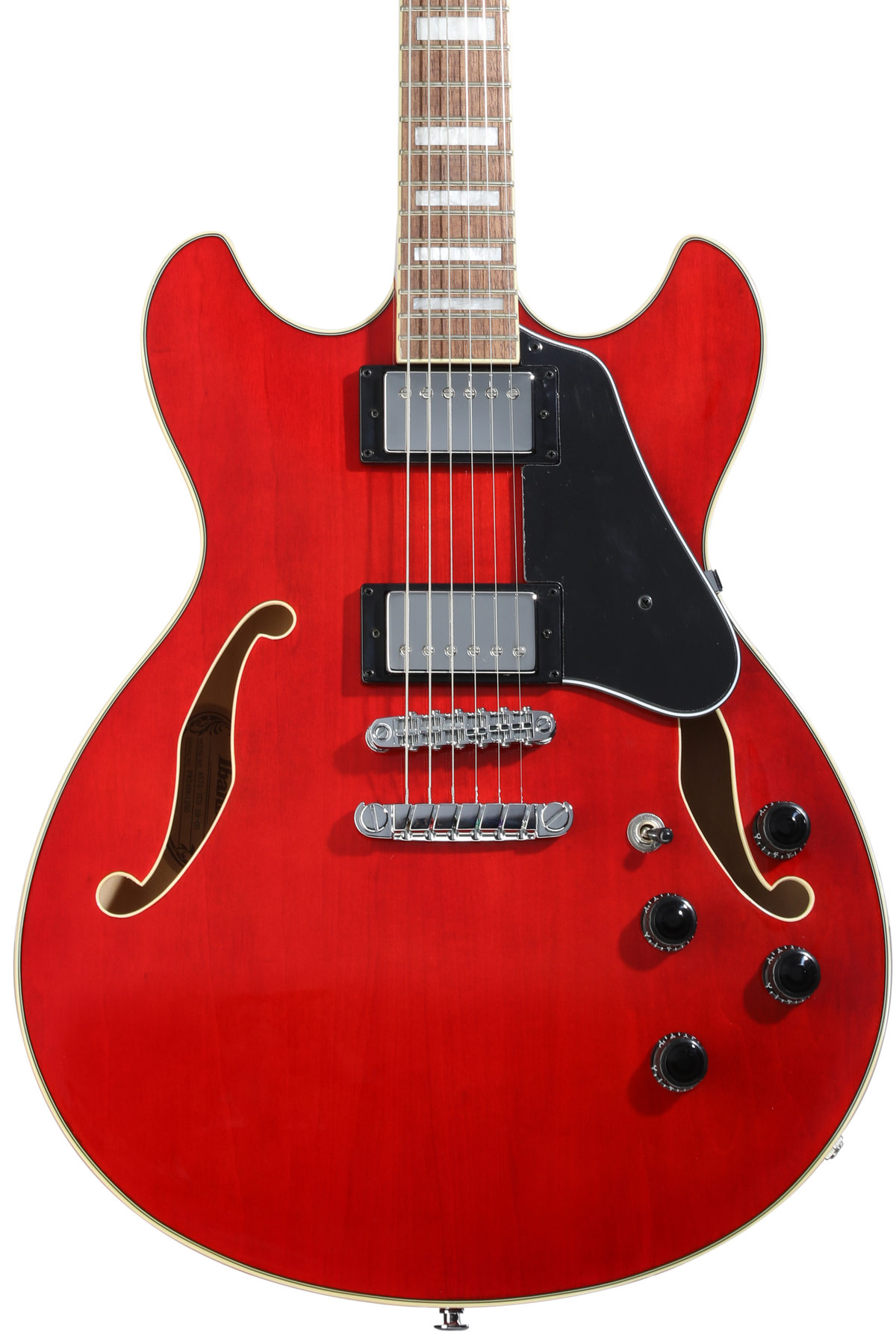 ド*ー様 Ibanez AS73 Ibanez Artcore AS73 Semi-Hollow Electric Guitar - Transparent