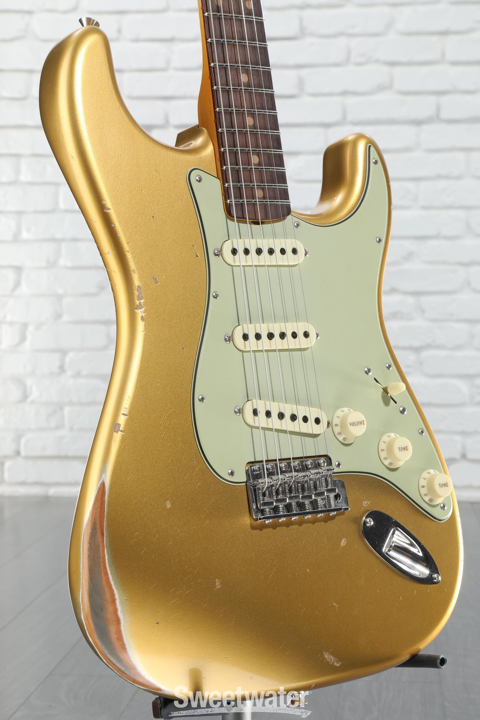 熱販売 Custom Fender Shop Electric Relic Stratocaster Late-1962 ギターアクセサリ