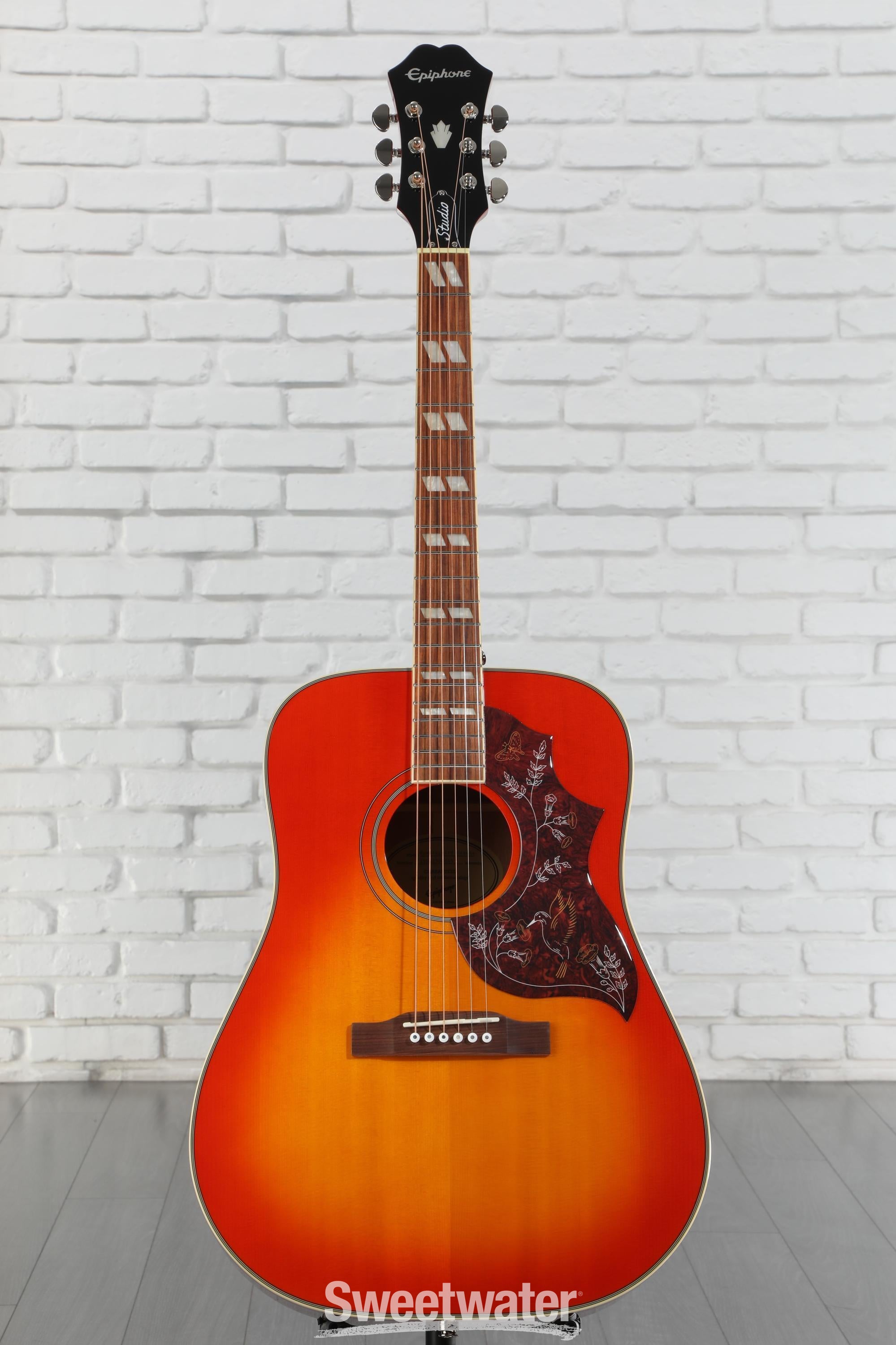 ギター Epiphone / Hummingbird Studio FC Amazon.com: Epiphone Hummingbird Studio Acoustic/Electric
