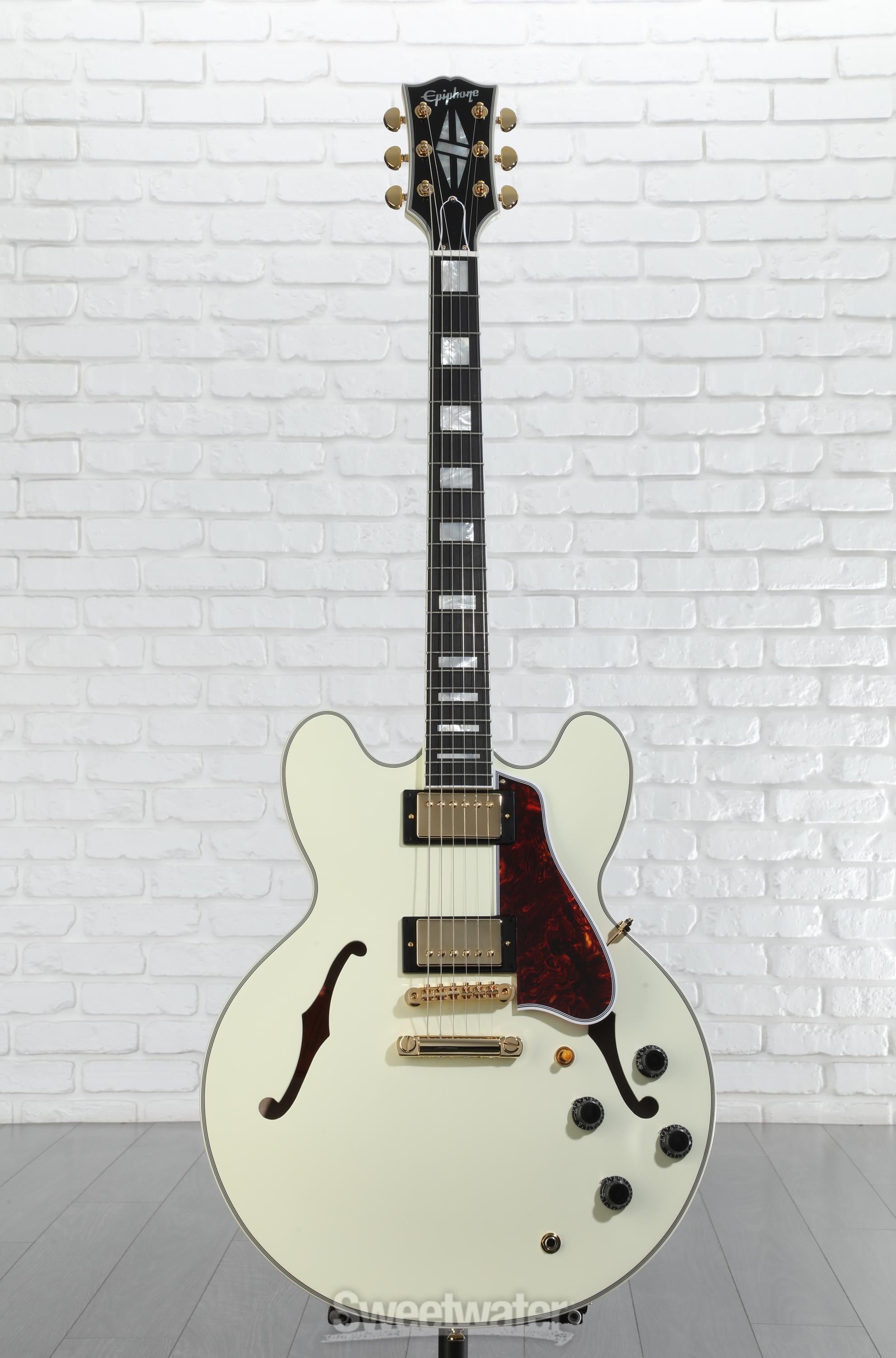 ギター EPIPHONE 1959 ES-355 Classic White Epiphone 1959 ES-355 Classic White Guitar 2206 | Danville Music