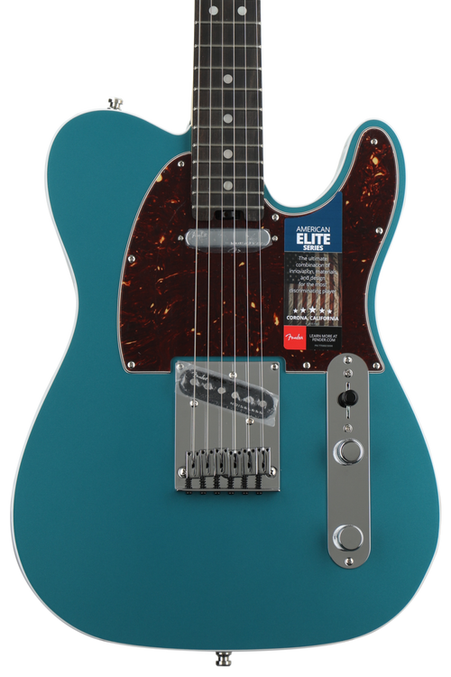 Fender American Elite Telecaster - Ocean Turquoise w/ Ebony 