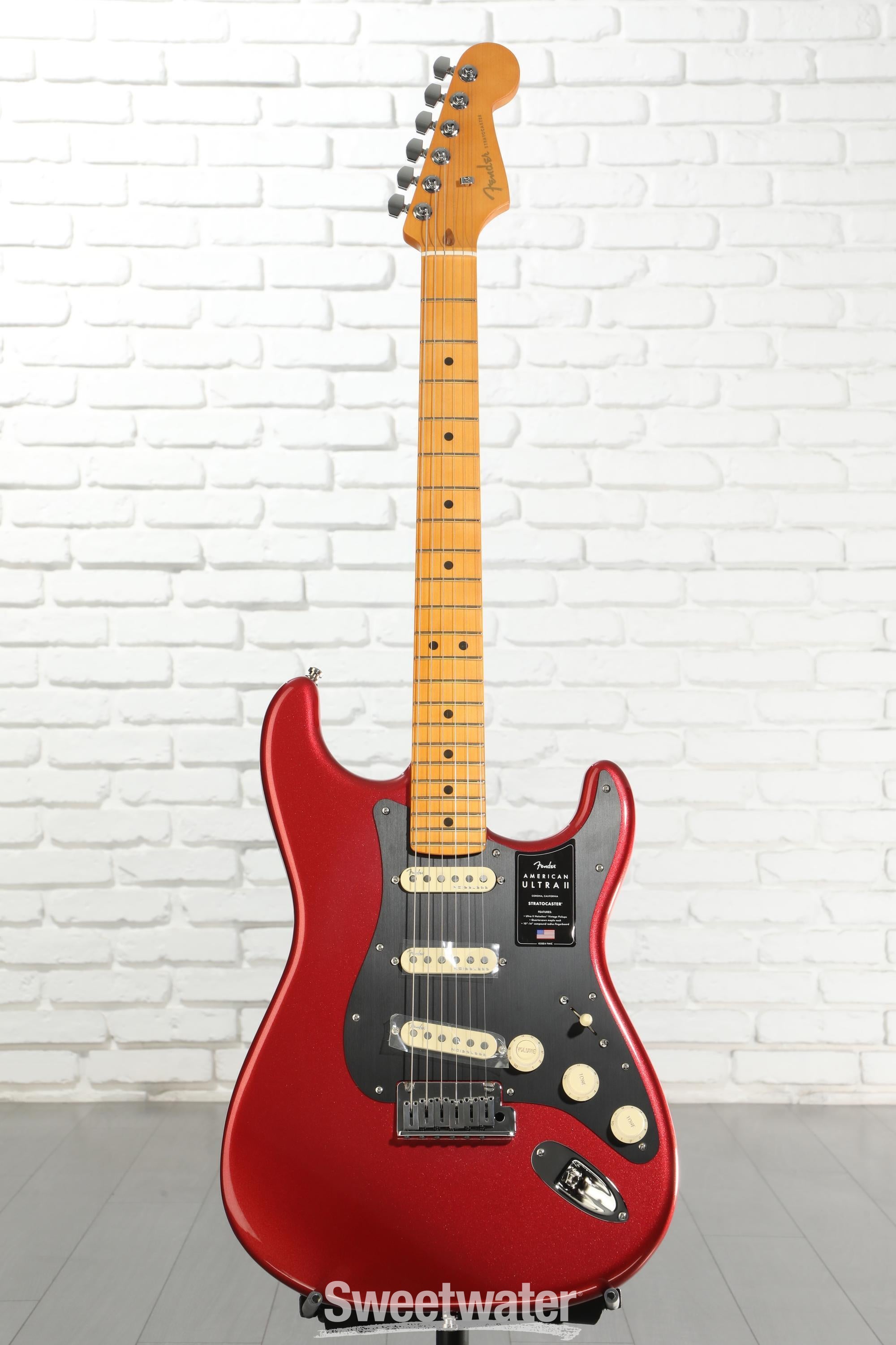 Fender American Ultra II Stratocaster Electric Guitar - Sinister