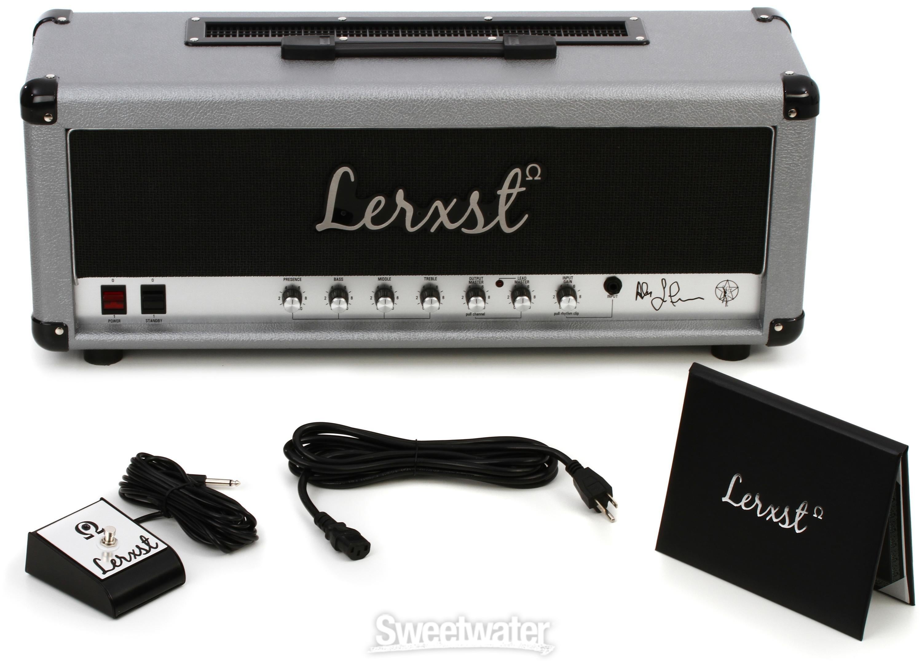 Lerxst Omega Alex Lifeson Autographed 50 watt Handwired Head