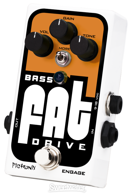 ベース PIGTRONIX / Bass Fat Drive Pigtronix Bass FAT Drive Overdrive / Distortion Pedal