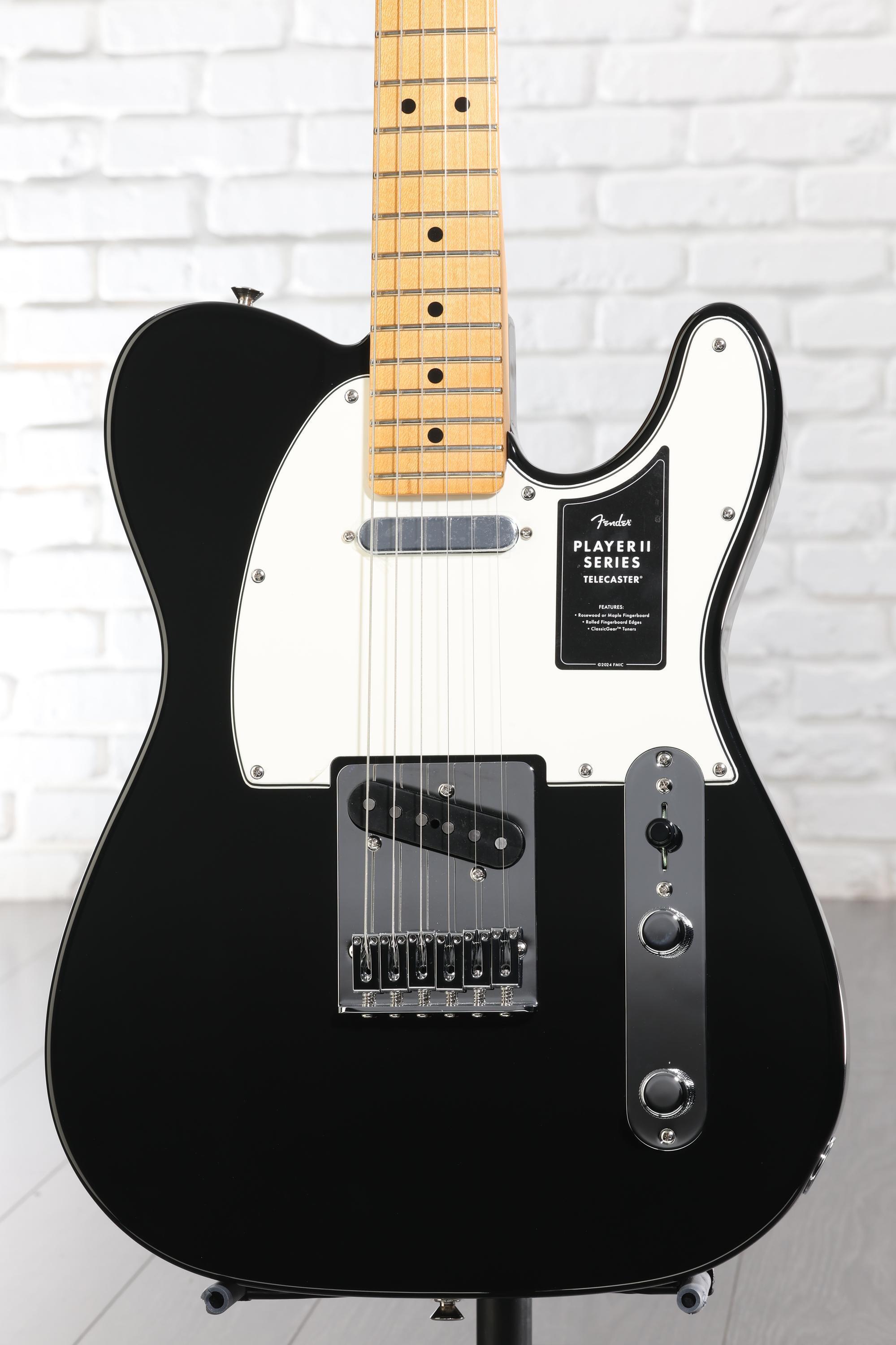 Fender Player II Telecaster Electric Guitar - Black with Maple