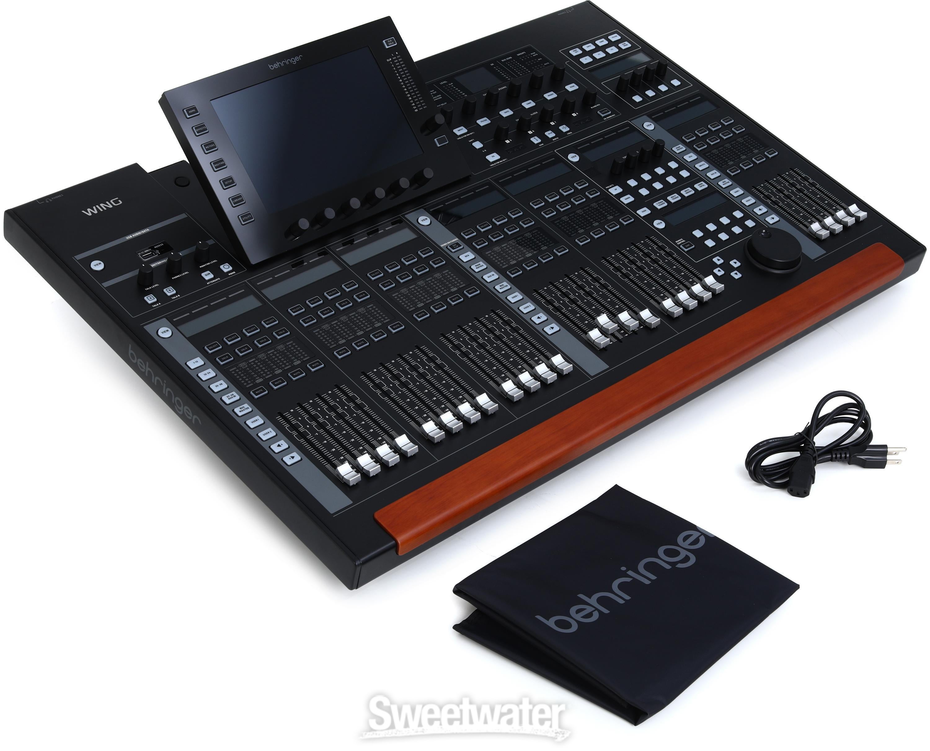 Behringer WING 48-channel Digital Mixer - Black | Sweetwater