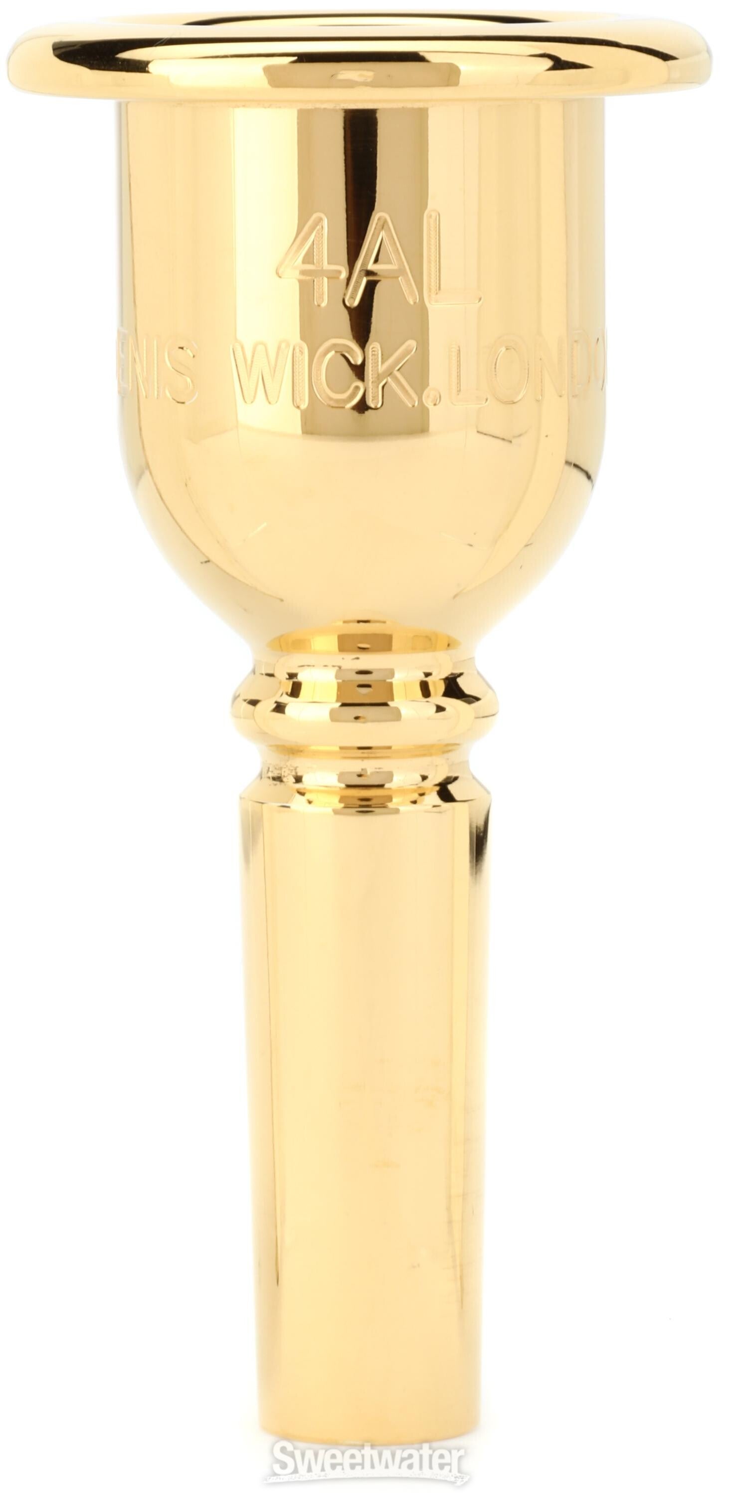 Denis Wick 4AL Heritage Series Trombone Mouthpiece - Gold-plated