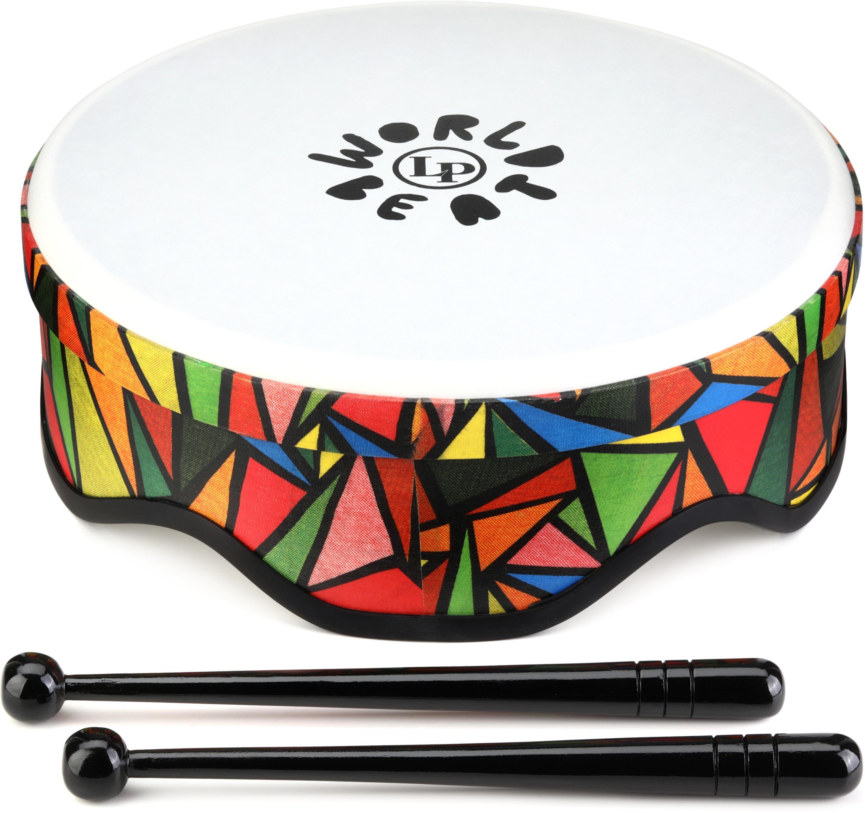 Photo of Latin Percussion World Beat Tom Tom - 14 inches, Multicolor
