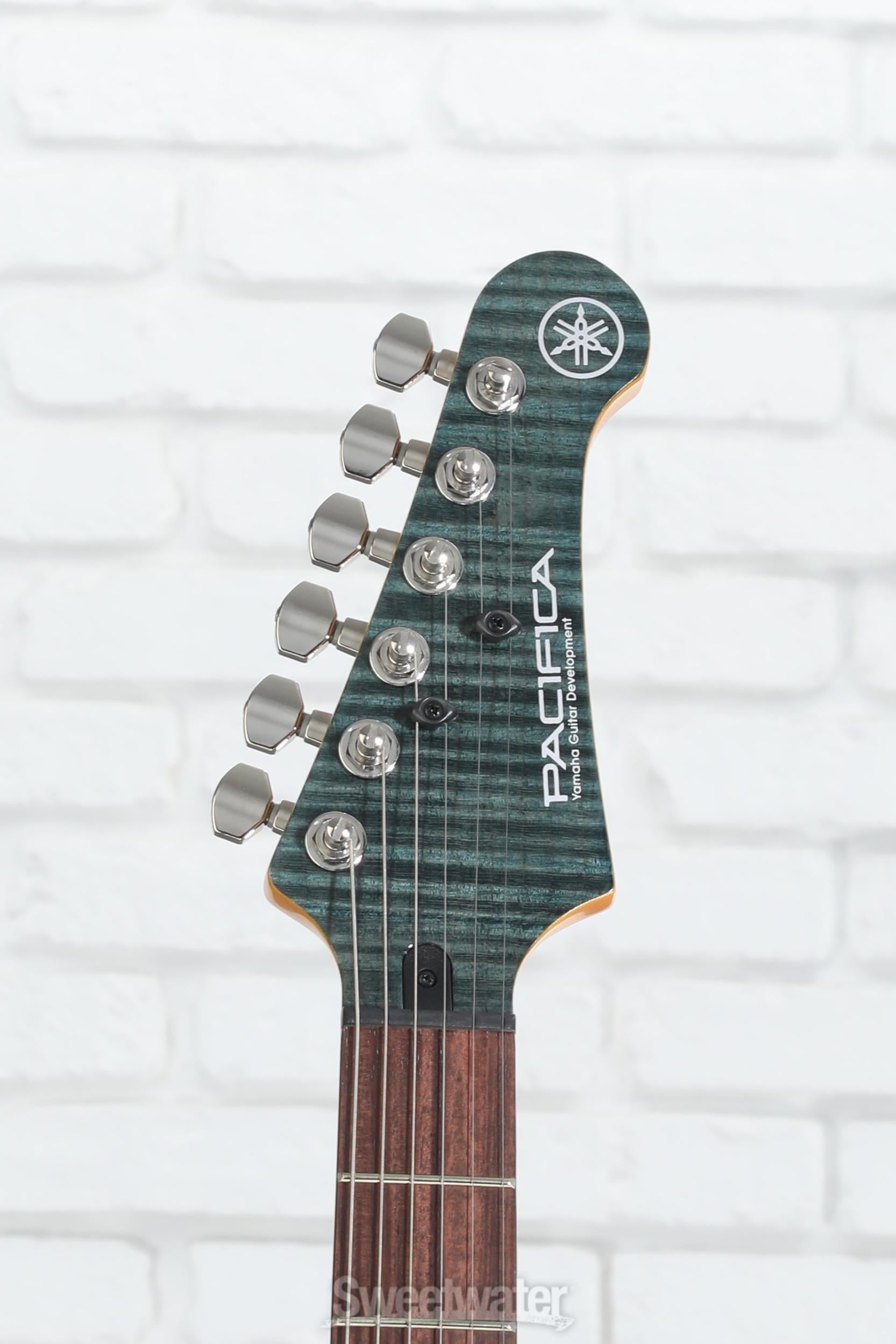 Yamaha Pacifica PAC612VIIFM Electric Guitar - Indigo Blue | Sweetwater