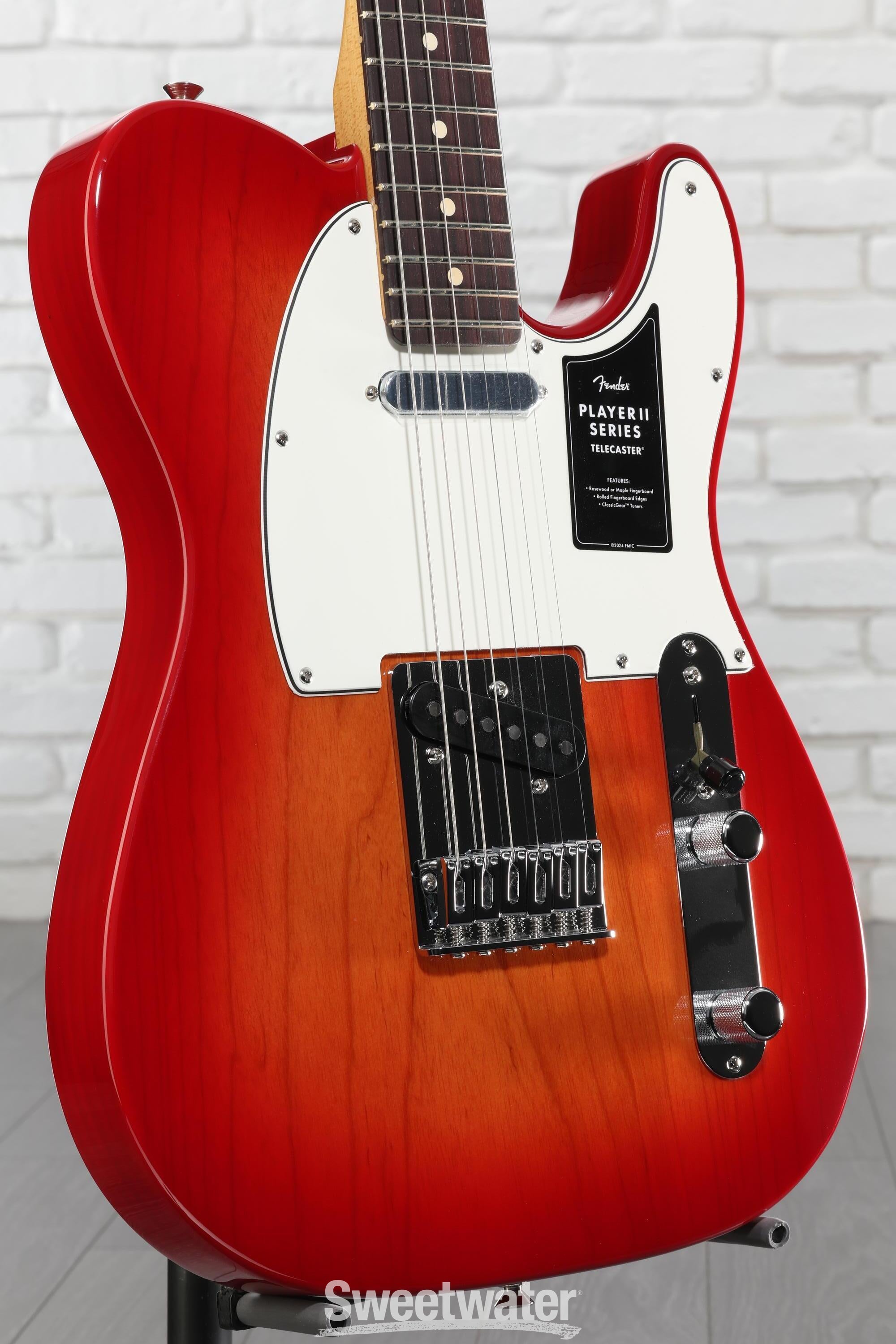 Fender Player II Telecaster Electric Guitar - Aged Cherry Burst