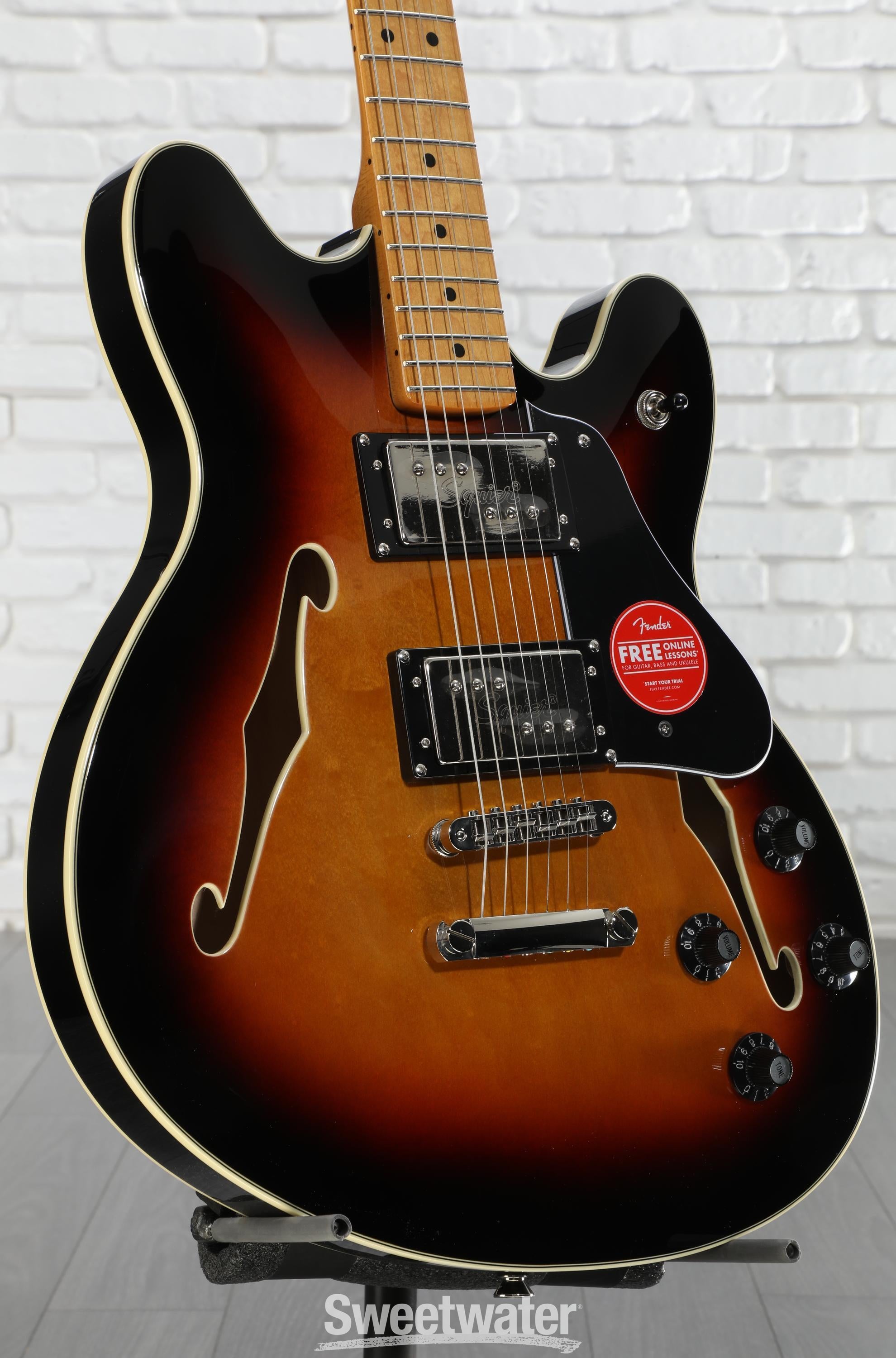 Squier Classic Vibe Starcaster Semi-hollowbody Electric Guitar - 3