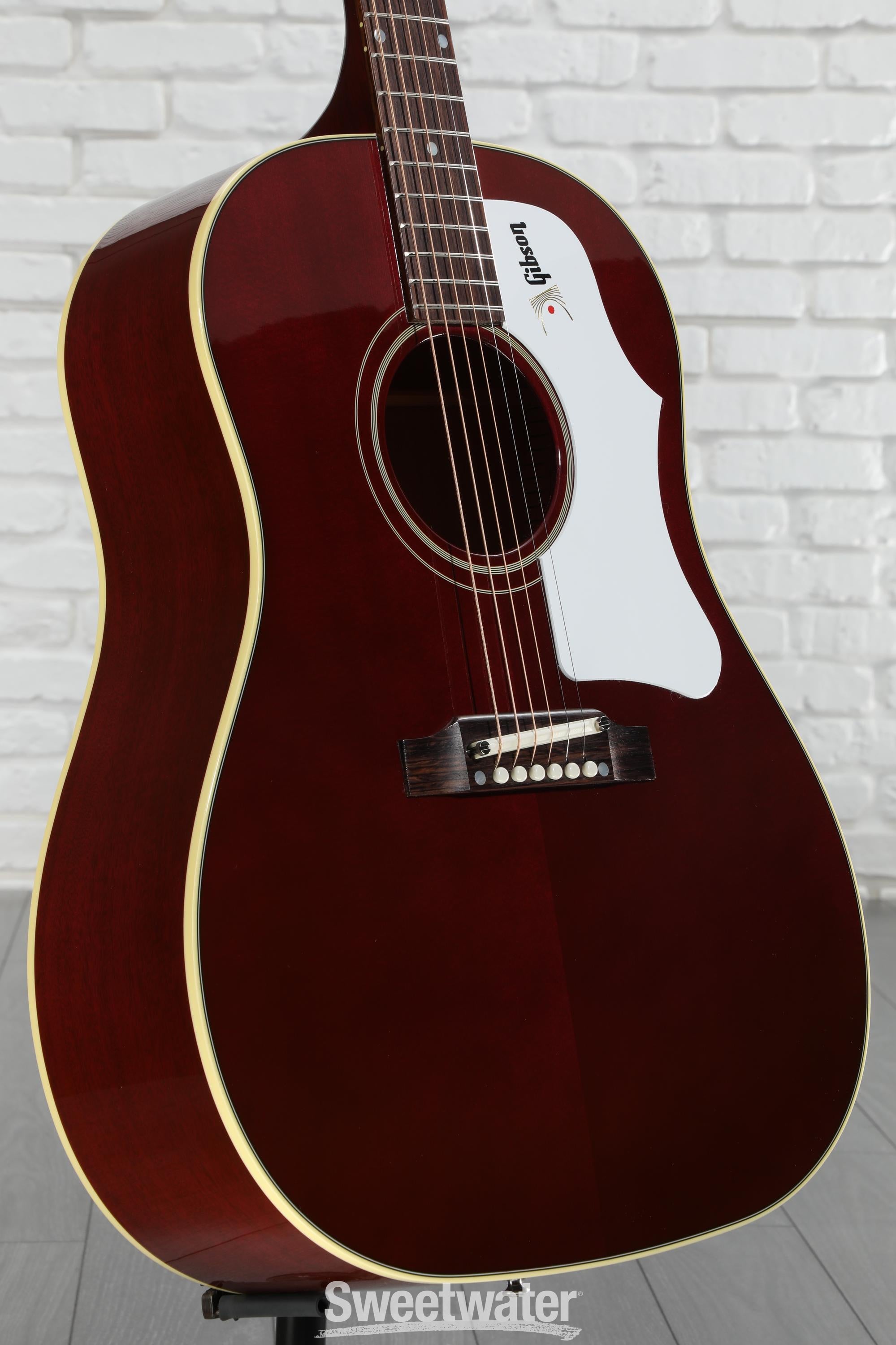 Gibson Acoustic 60s J-45 Original Acoustic Guitar - Wine Red