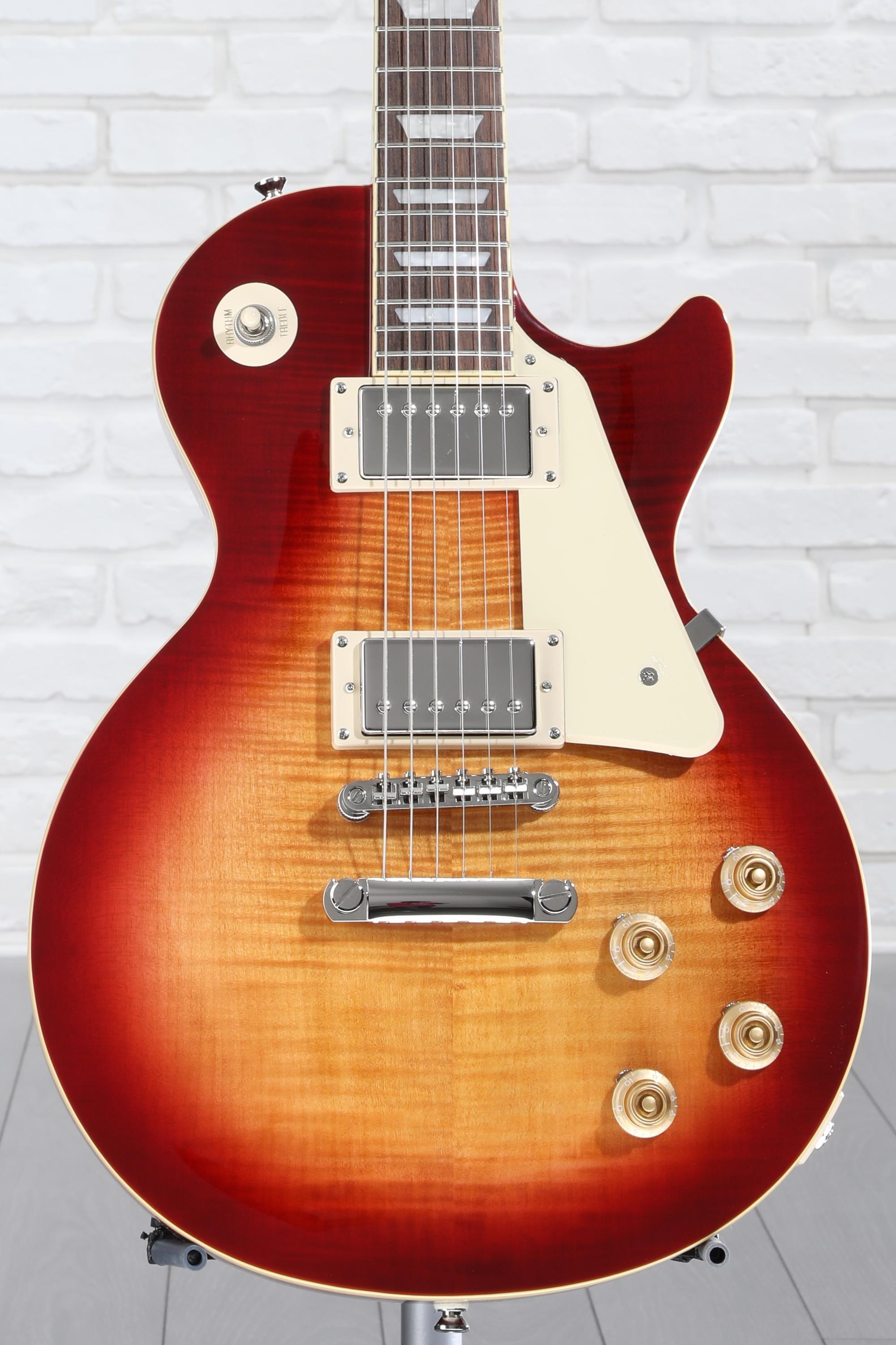 Epiphone Les Paul Standard '50s Electric Guitar - Heritage Cherry Sunburst  Reviews | Sweetwater