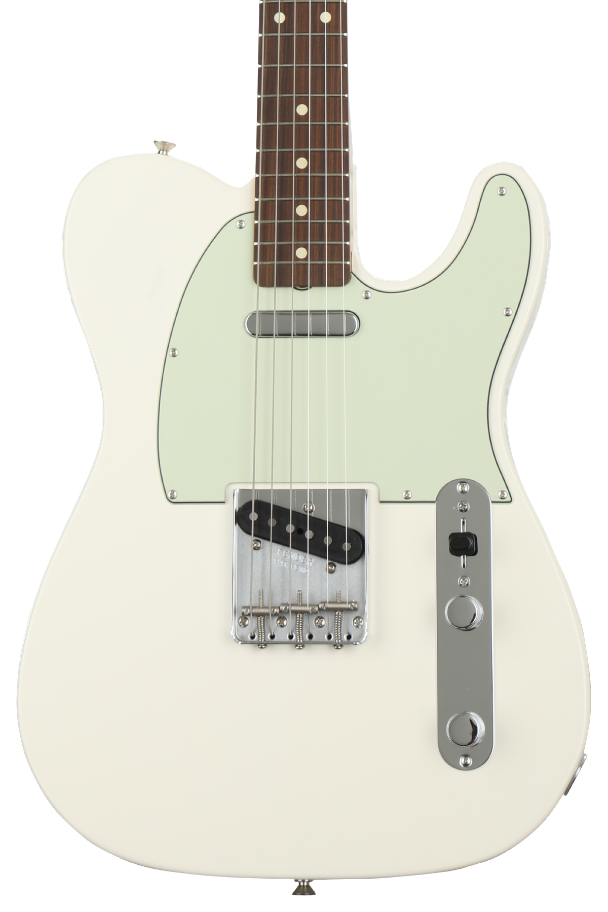 Fender Classic '60s Telecaster - Olympic White w/ Pau Ferro