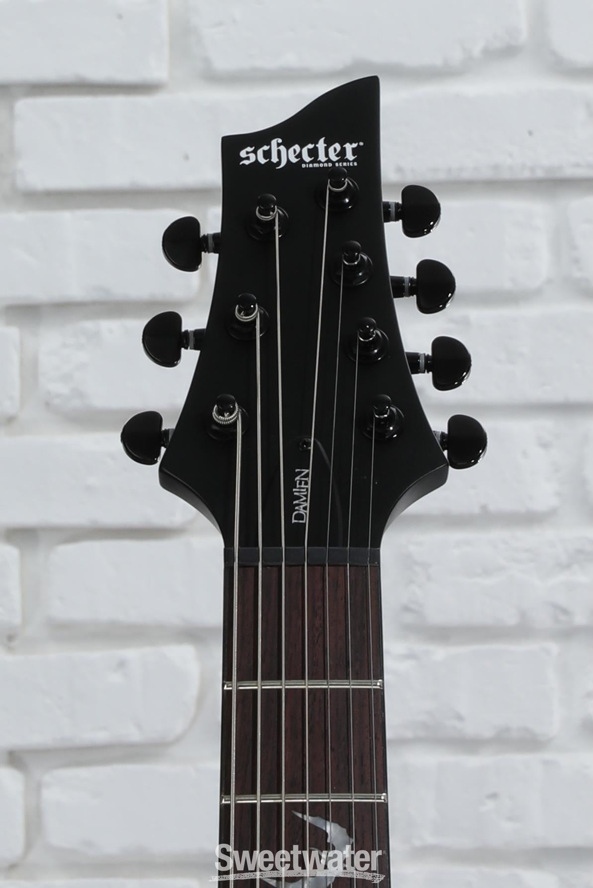 SCHECTER DAMIEN-7 サテンブラック 7弦 schecter-damien-elite-7-fr-
