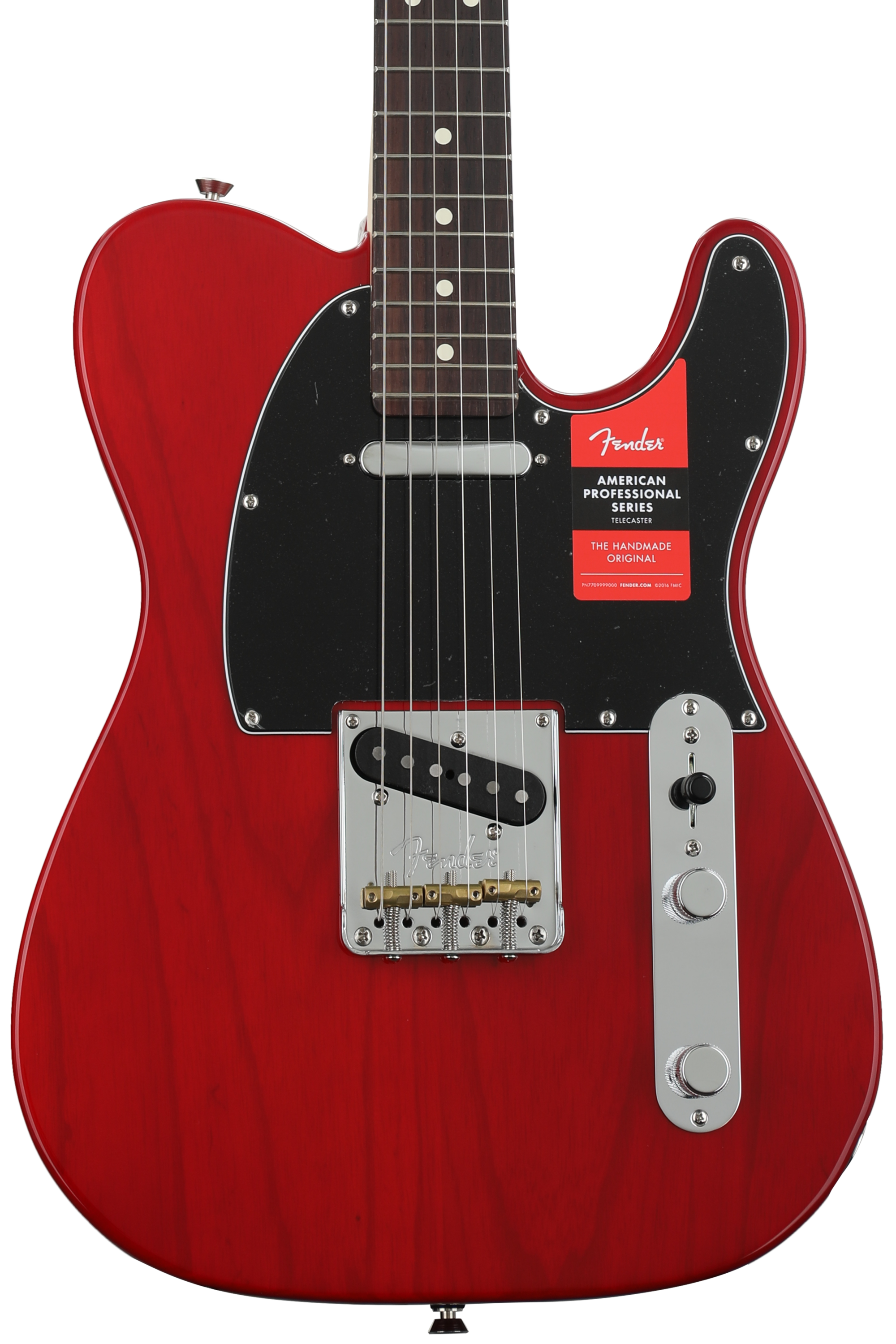 Fender American Professional Telecaster - Crimson Transparent with
