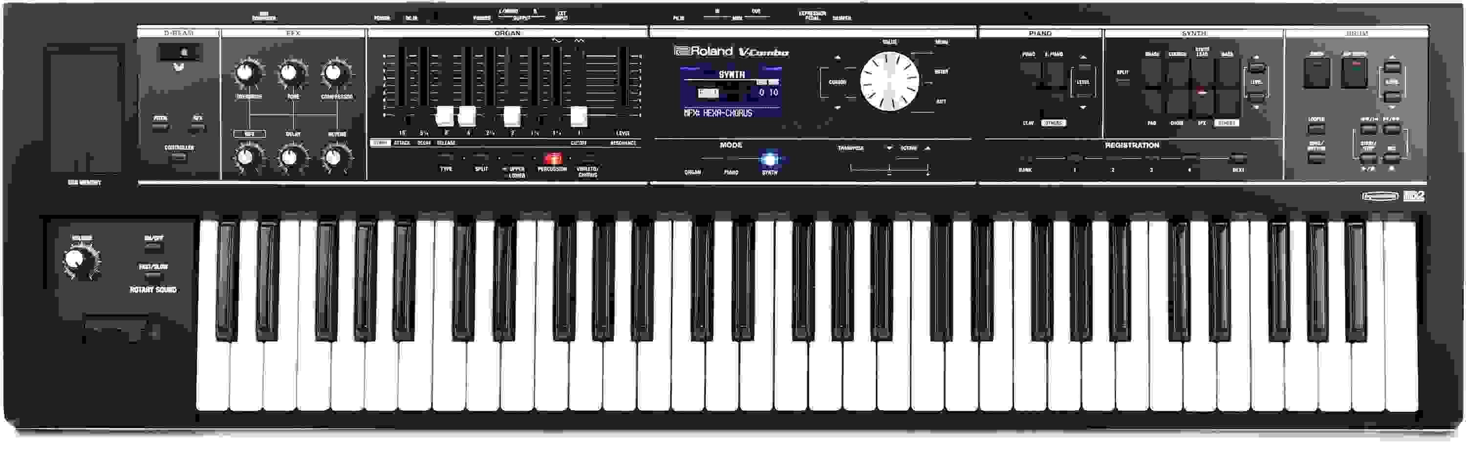 Roland V-Combo VR-09-B 61-key Stage Performance Keyboard
