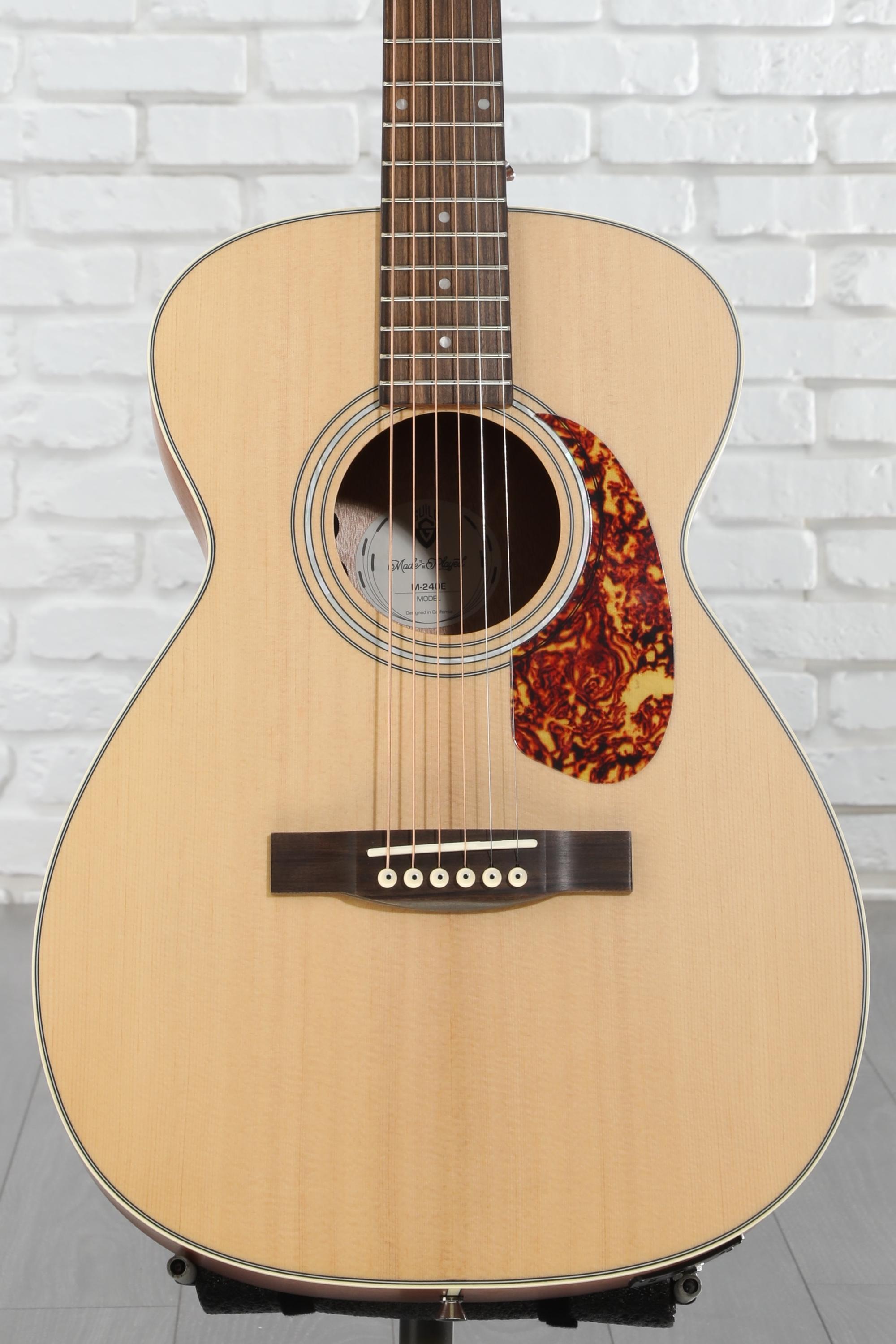 Guild M-240E Westerly Concert Acoustic-Electric Guitar - Natural