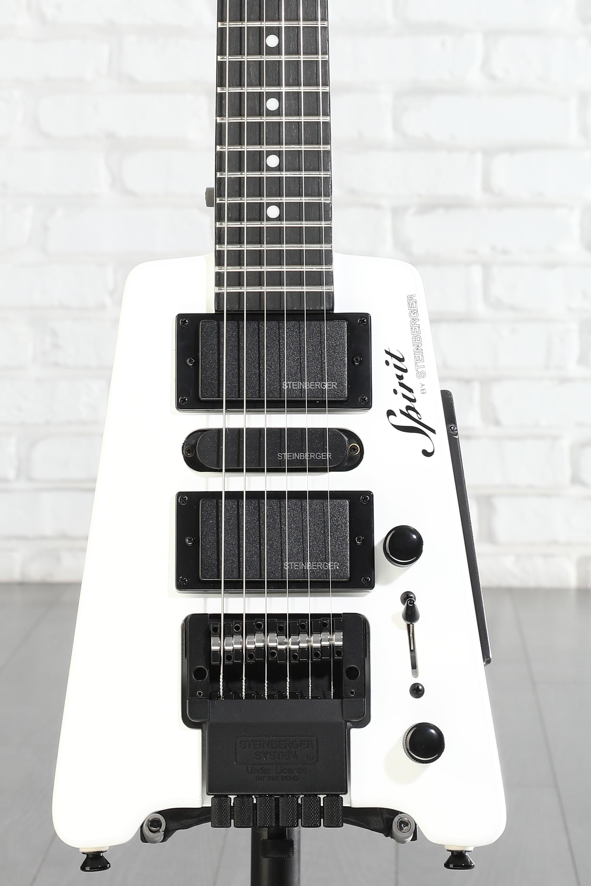 ギター Steinberger Spirit GT-PRO Deluxe White Steinberger Spirit GT-PRO Deluxe Electric Guitar - White | Sweetwater
