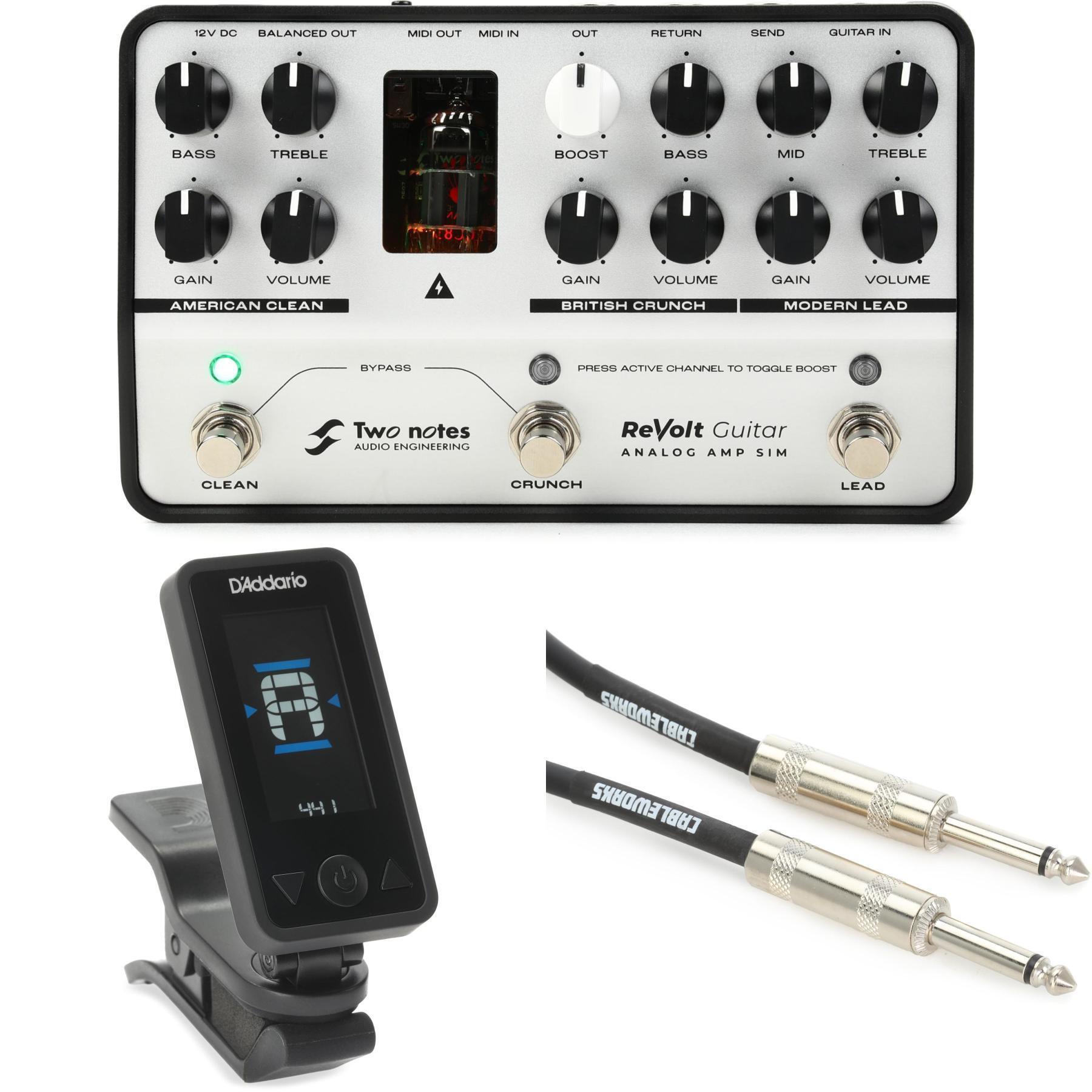 Two Notes ReVolt All-analog Guitar Amp Simulator Pedal | Sweetwater