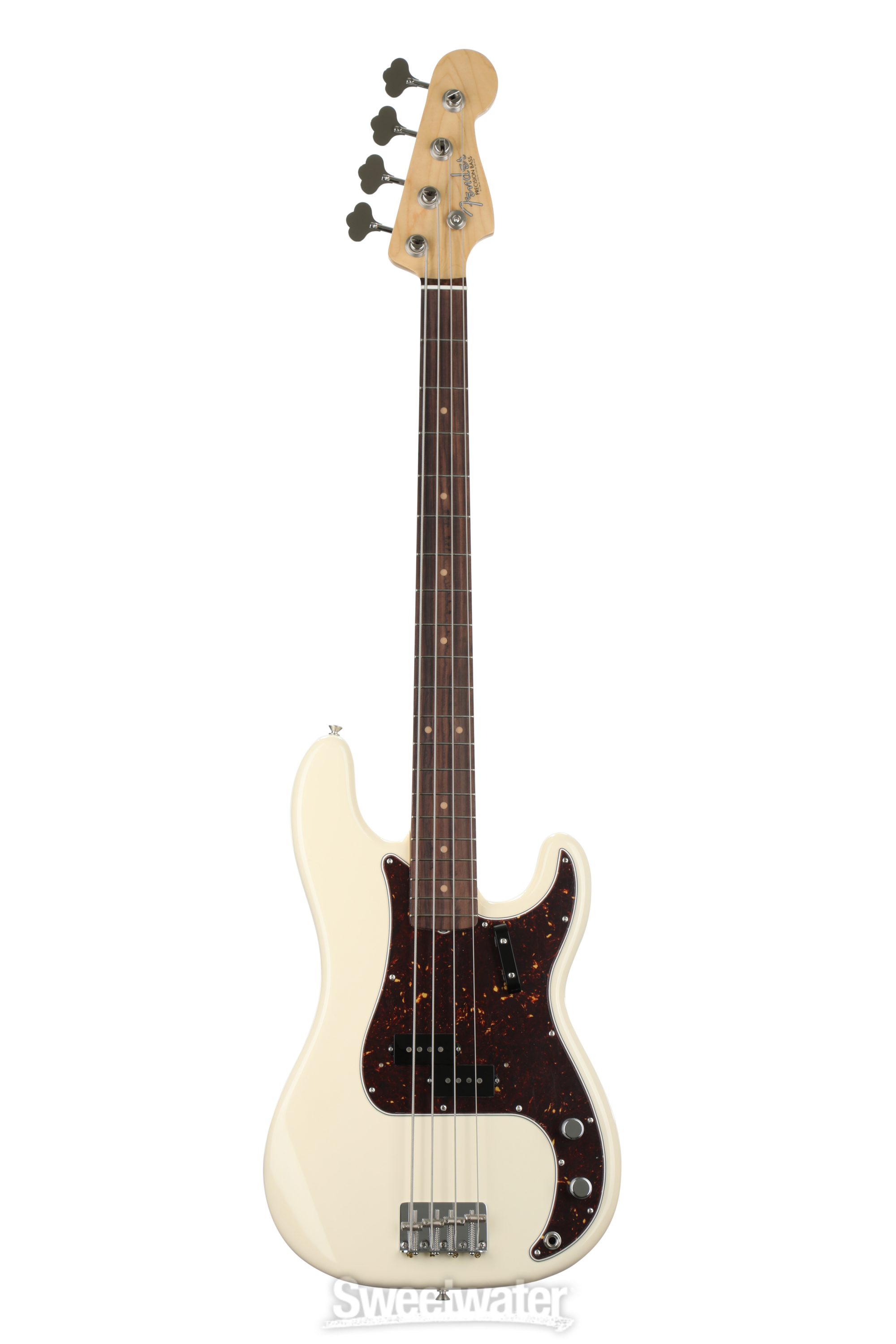 Fender American Original '60s Precision Bass - Olympic White | Sweetwater