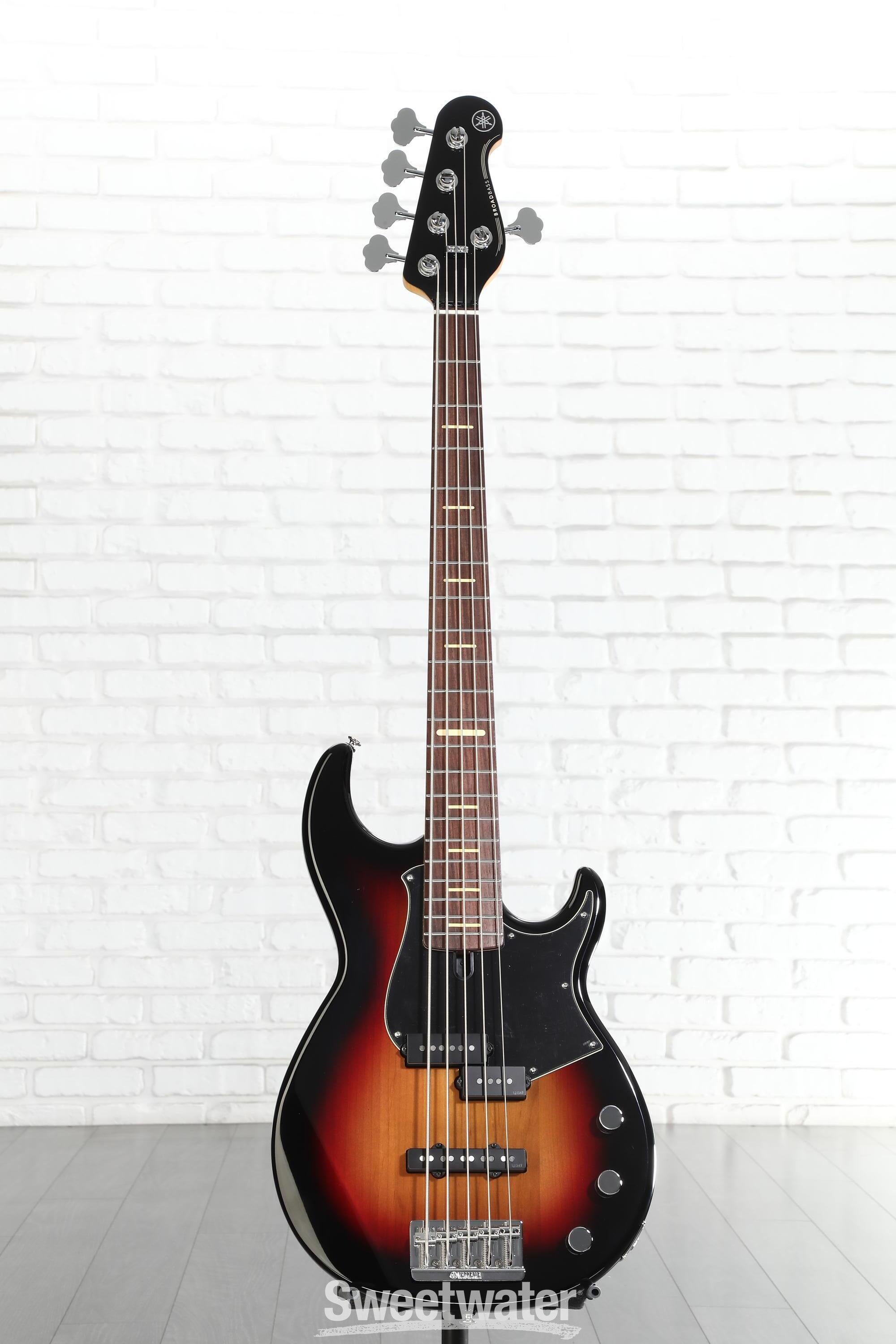 Yamaha BBP35 5-string Bass Guitar - Vintage Sunburst | Sweetwater