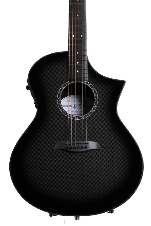 Composite Acoustics GX Grand Auditorium - High-gloss Carbon Burst Reviews |  Sweetwater