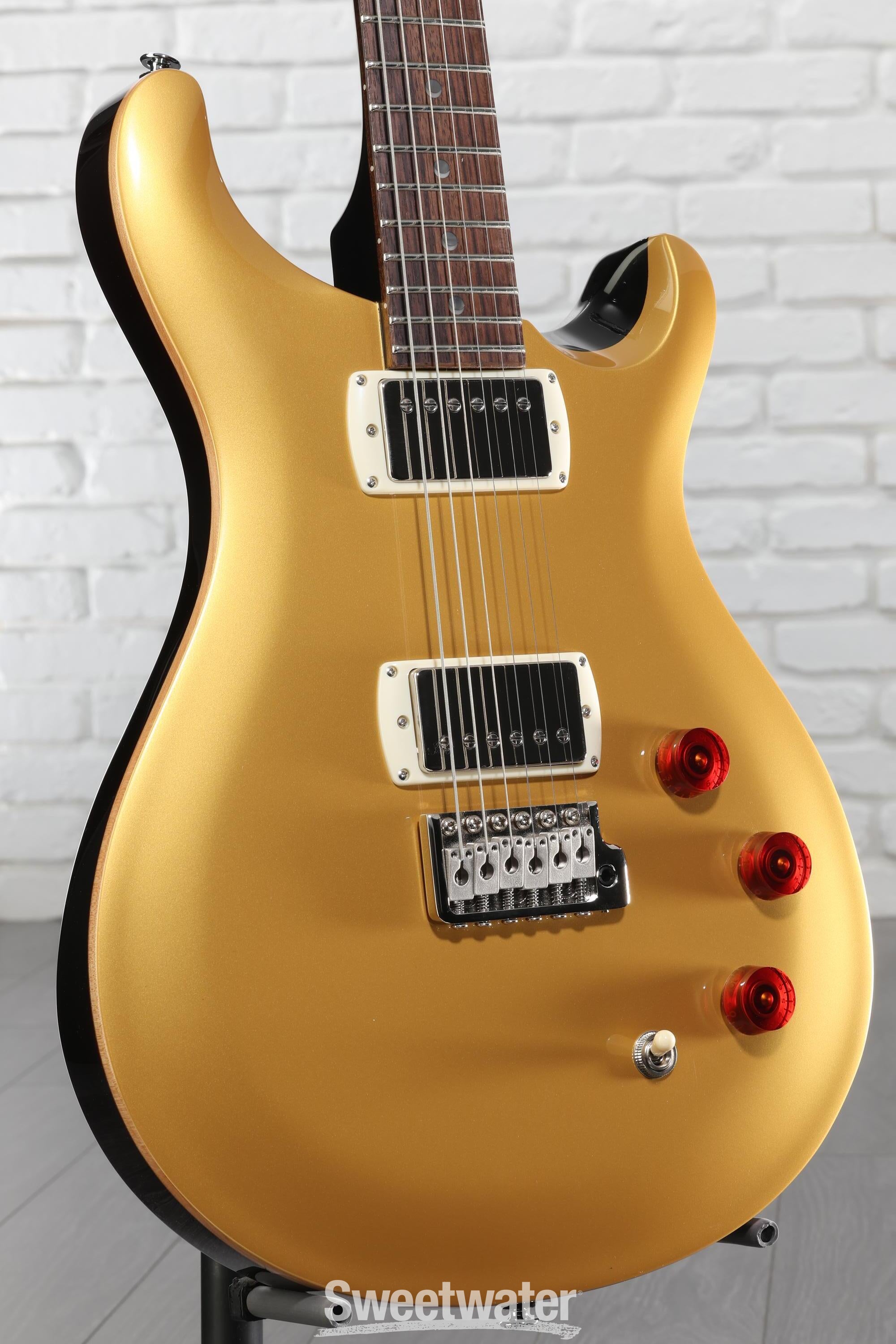 PRS SE DGT David Grissom Solidbody Electric Guitar - Gold Top