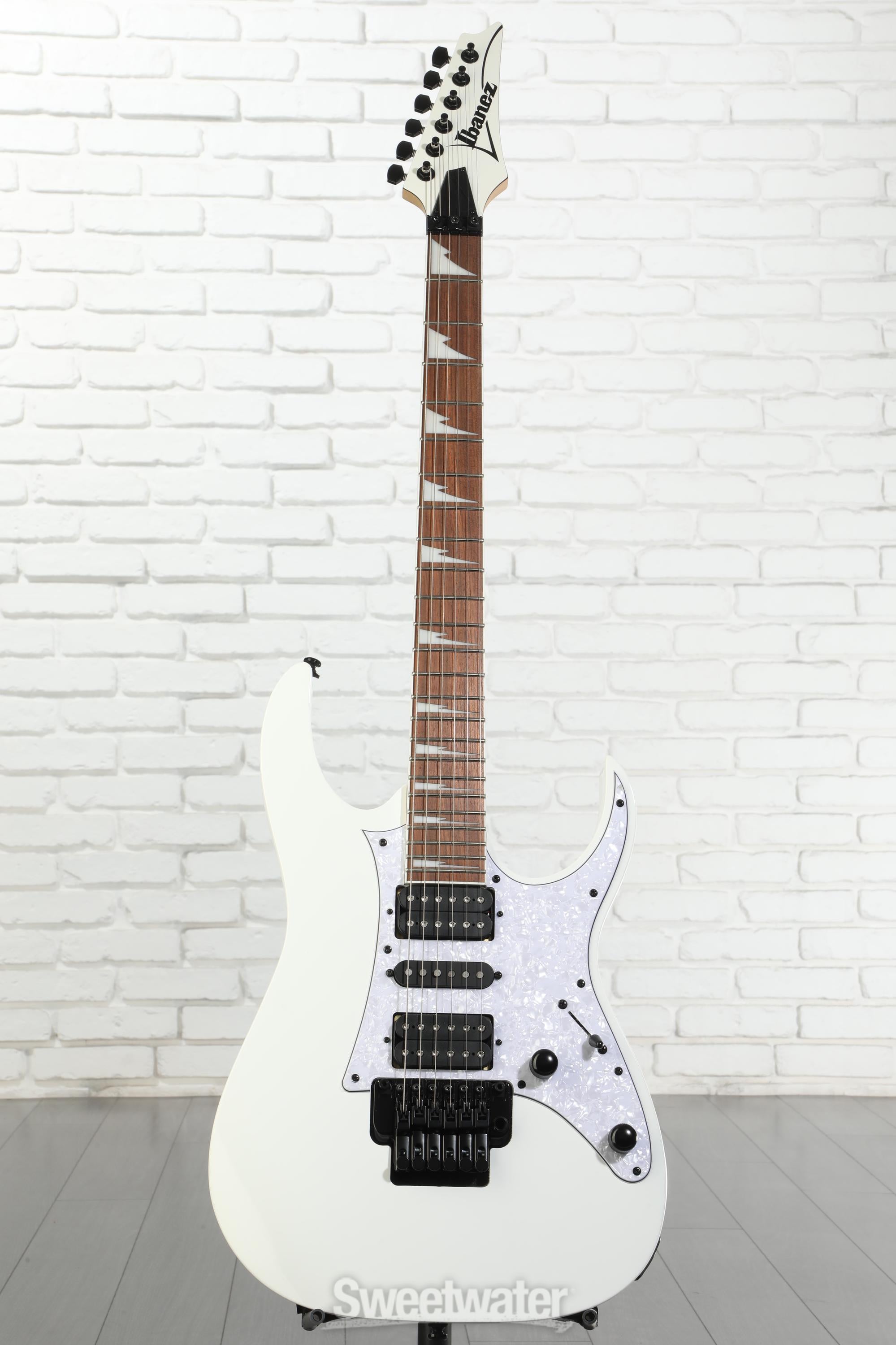 Ibanez RG Standard RG450DXB Electric Guitar - White | Sweetwater