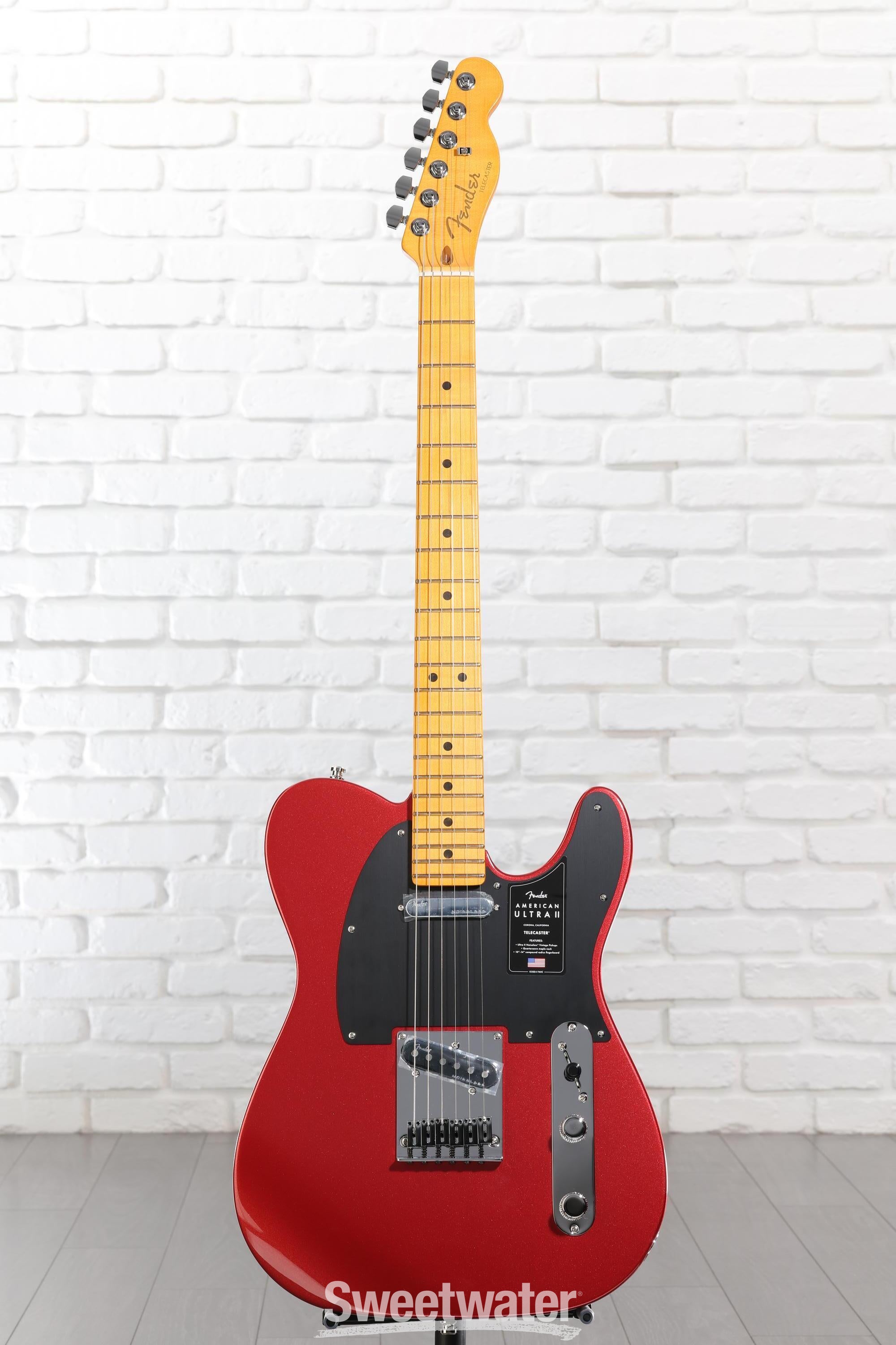 Fender American Ultra II Telecaster Electric Guitar - Sinister Red