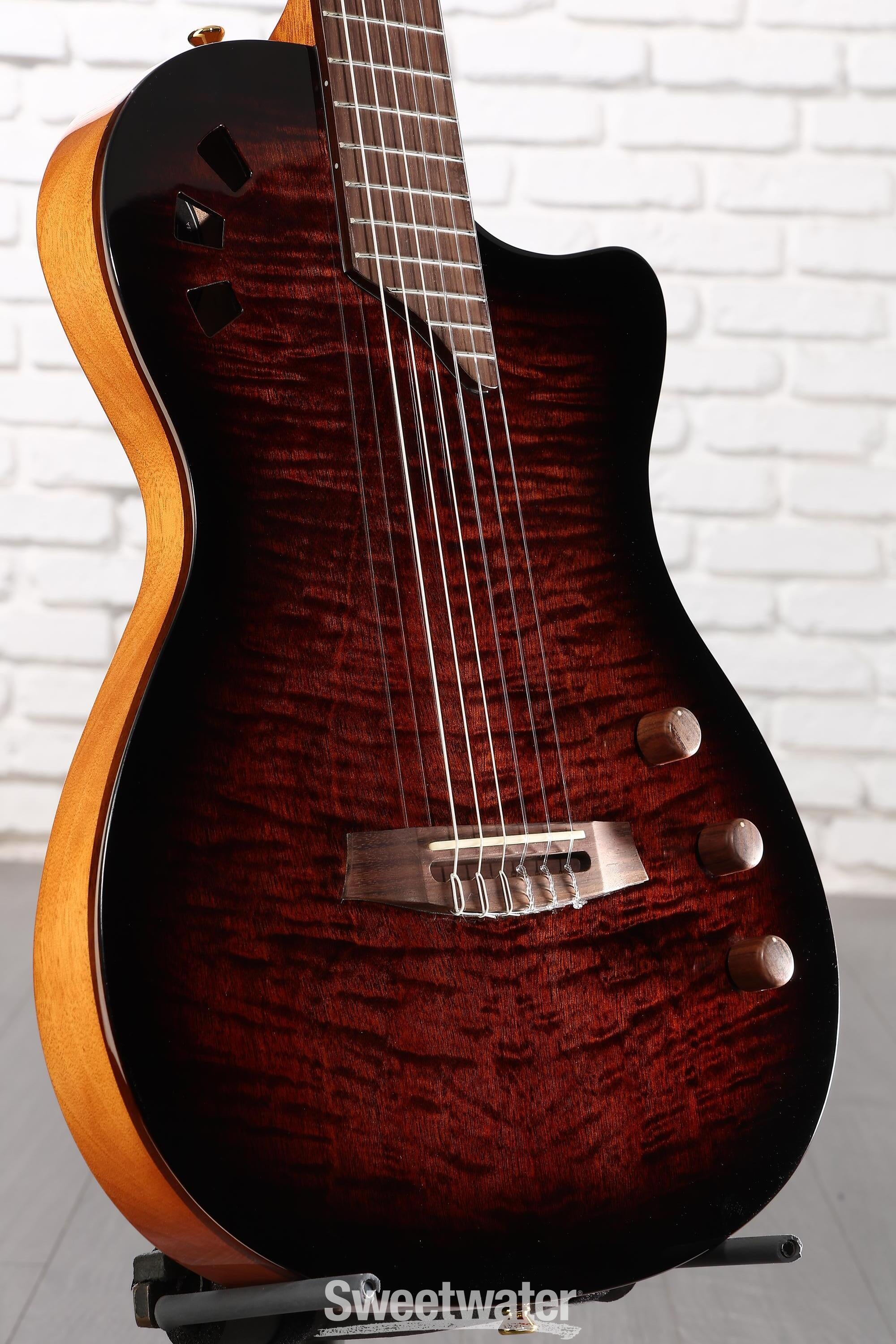 Photo of Cordoba Stage Nylon-string Acoustic-electric Guitar - Edgeburst