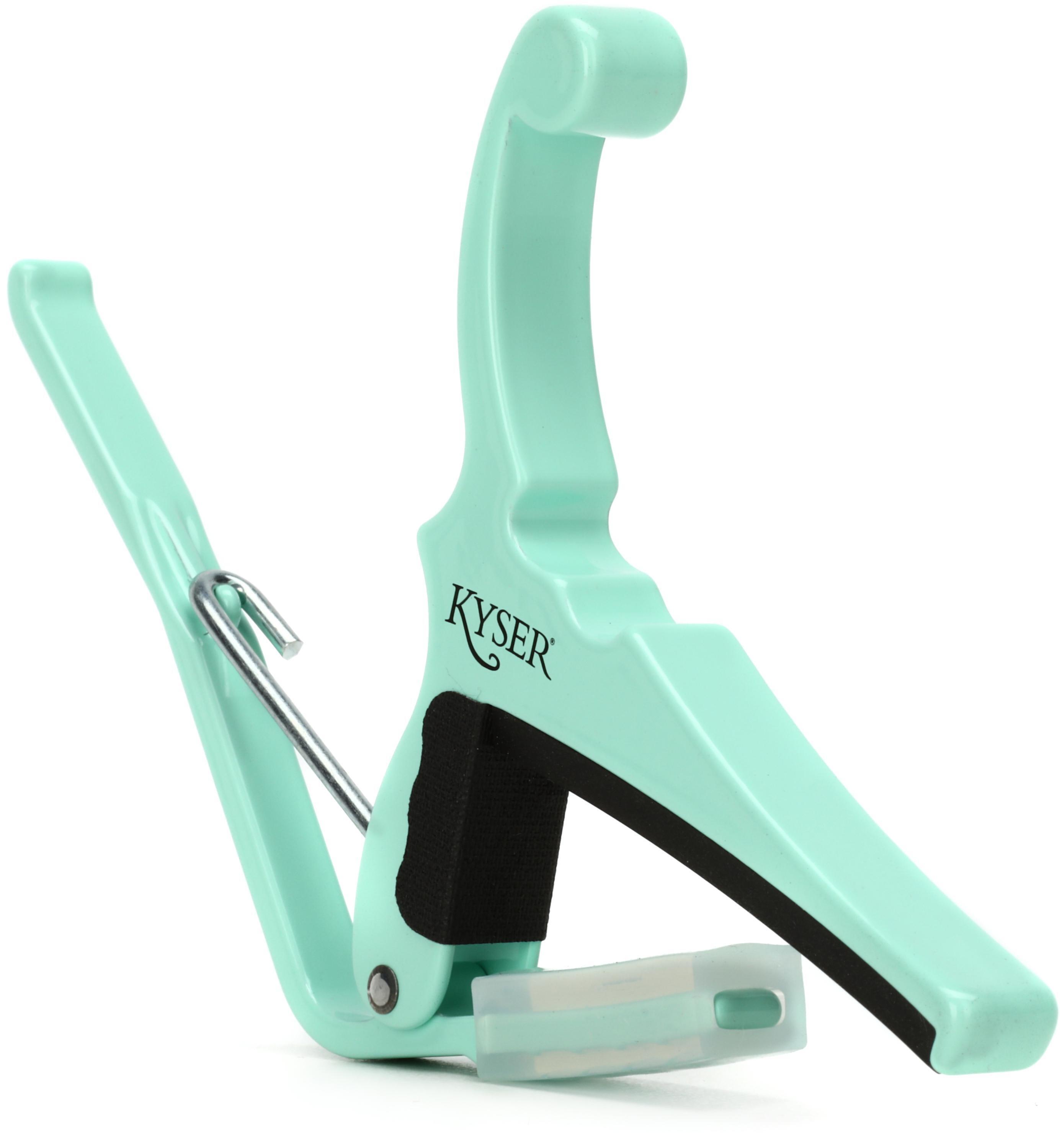 Kyser x Fender Quick-Change Capo - Surf Green | Sweetwater