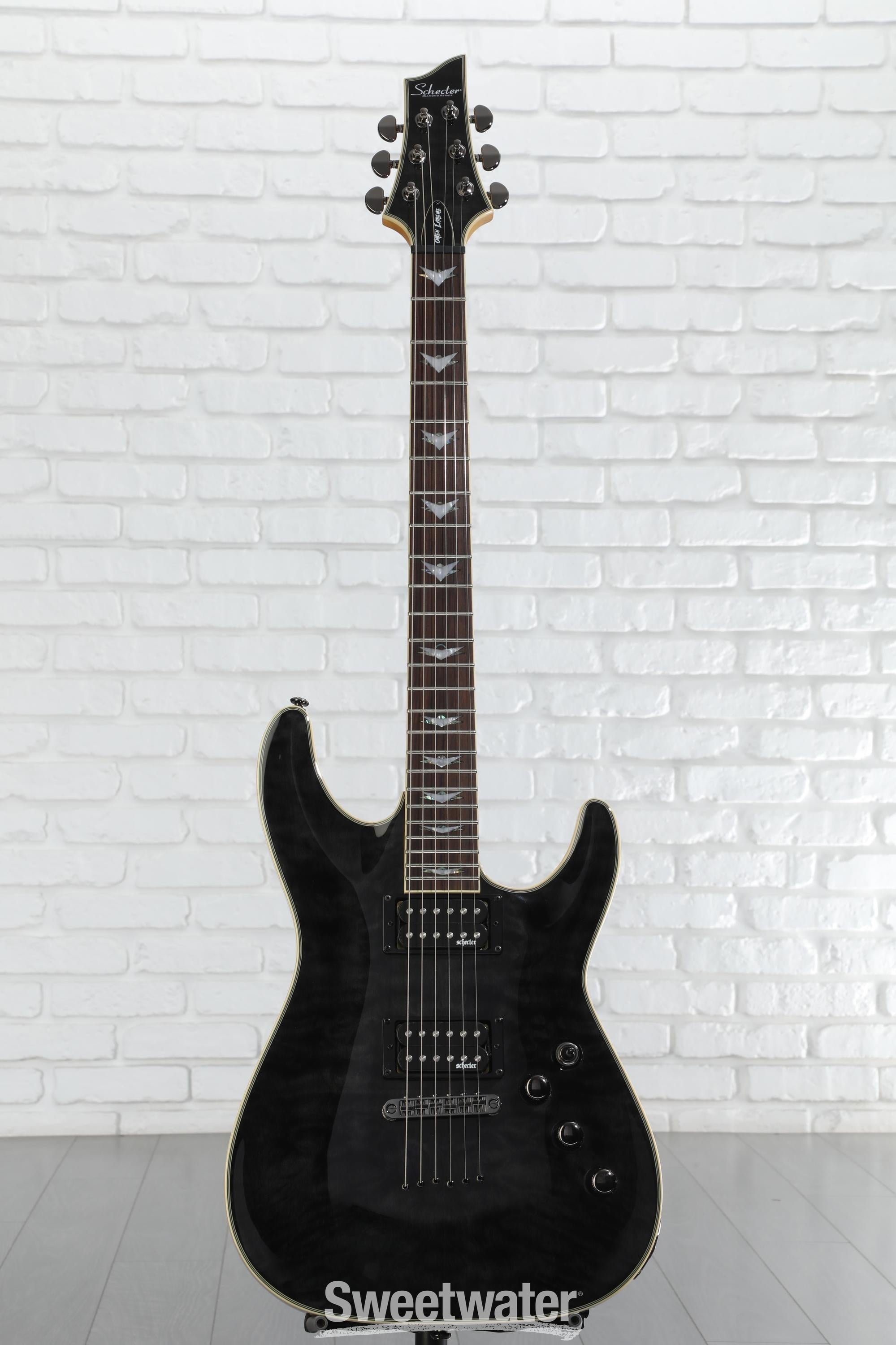 Schecter Omen Extreme-6 Electric Guitar - See-Thru Black