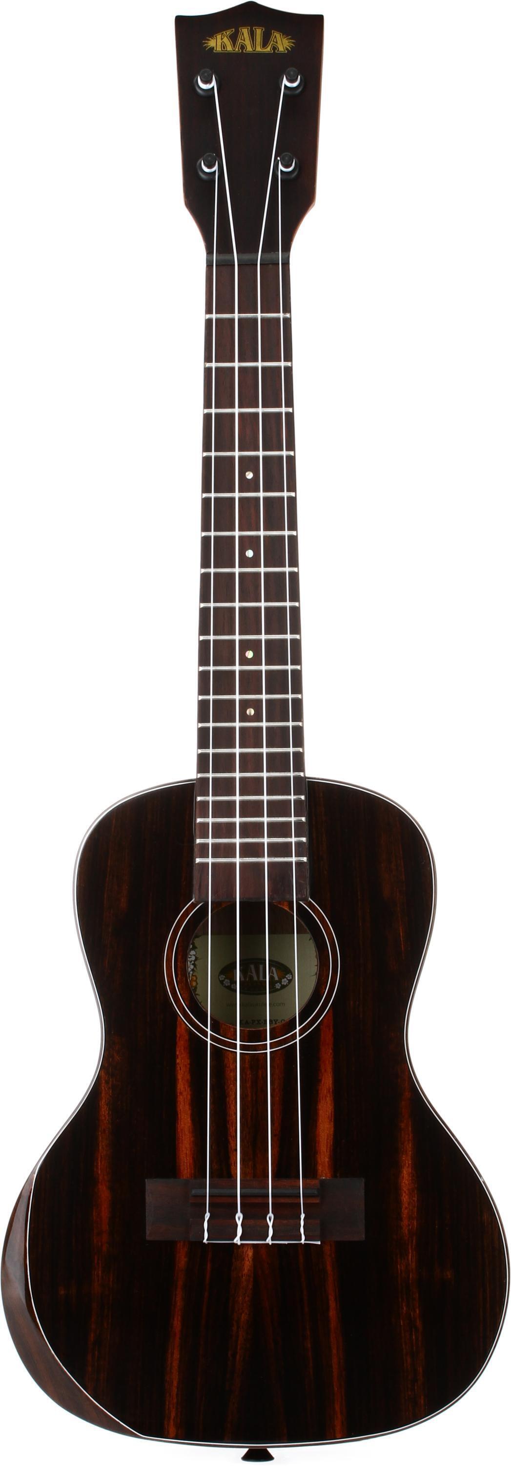 Kala KA-PX-EBY-C Premier Exotic Ebony Concert Ukulele