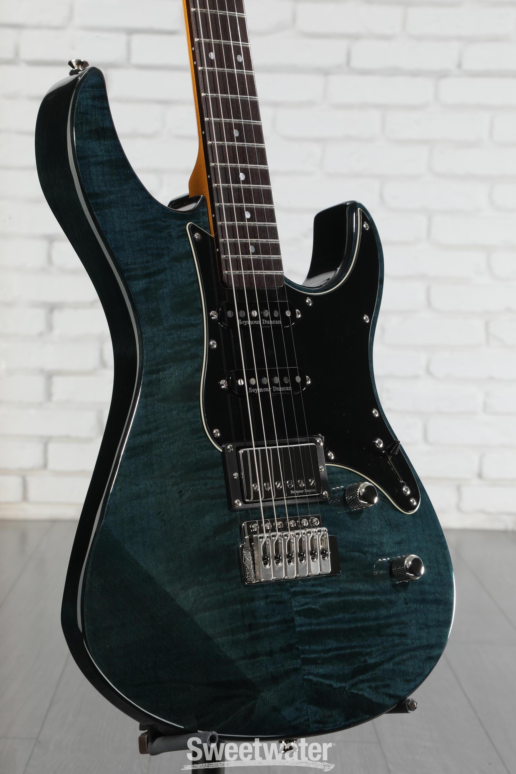 YAMAHA Pacifica PAC612VIIFM インディゴブルー Yamaha Pacifica PAC612VIIFM Flame Maple Electric Guitar
