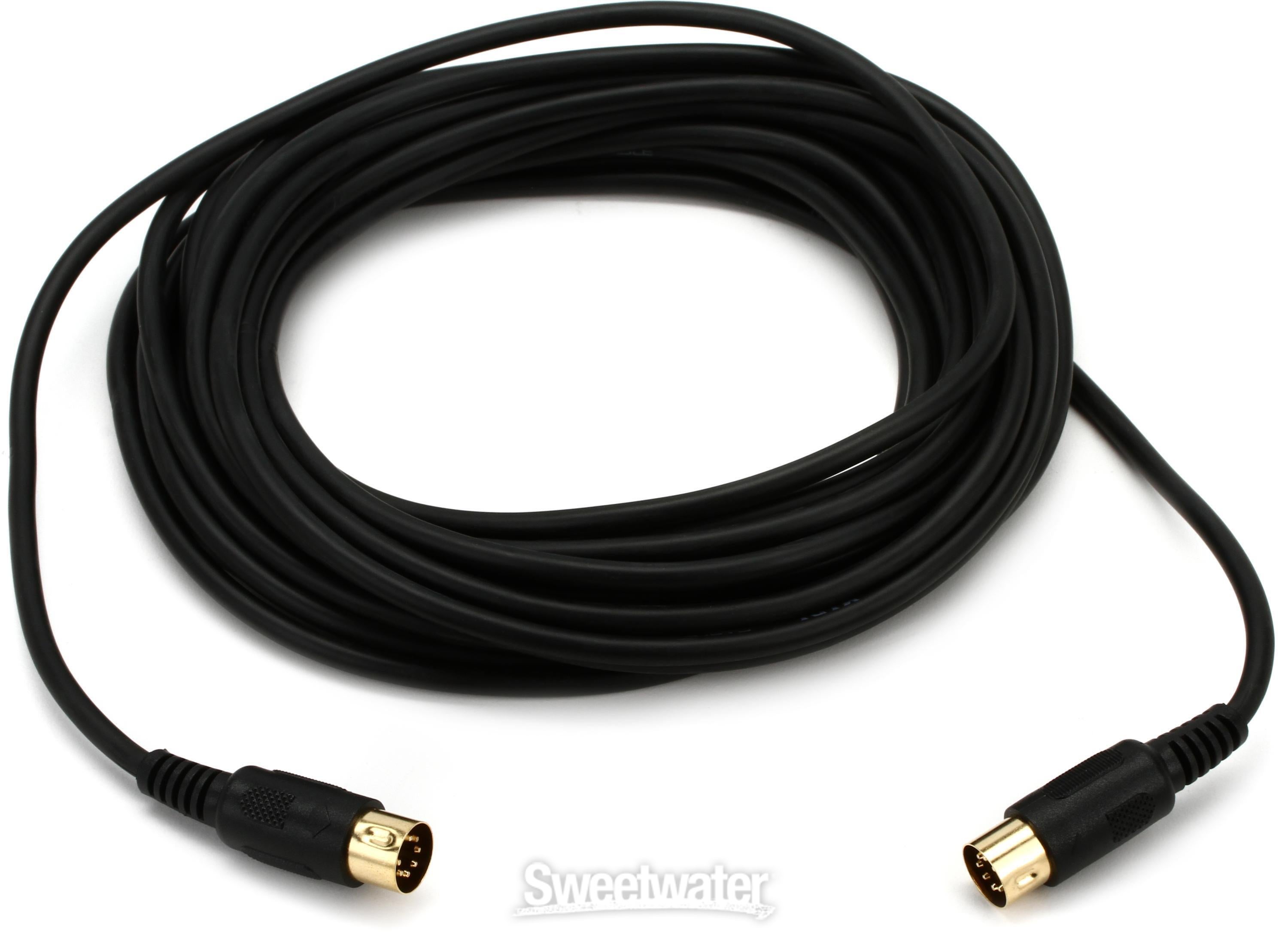 Rocktron RMM900 7-Pin MIDI Cable - 30 foot | Sweetwater
