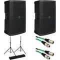 Photo of Mackie Thump215 1,400-watt 15-inch Powered Speaker Pair with Stands and Cables