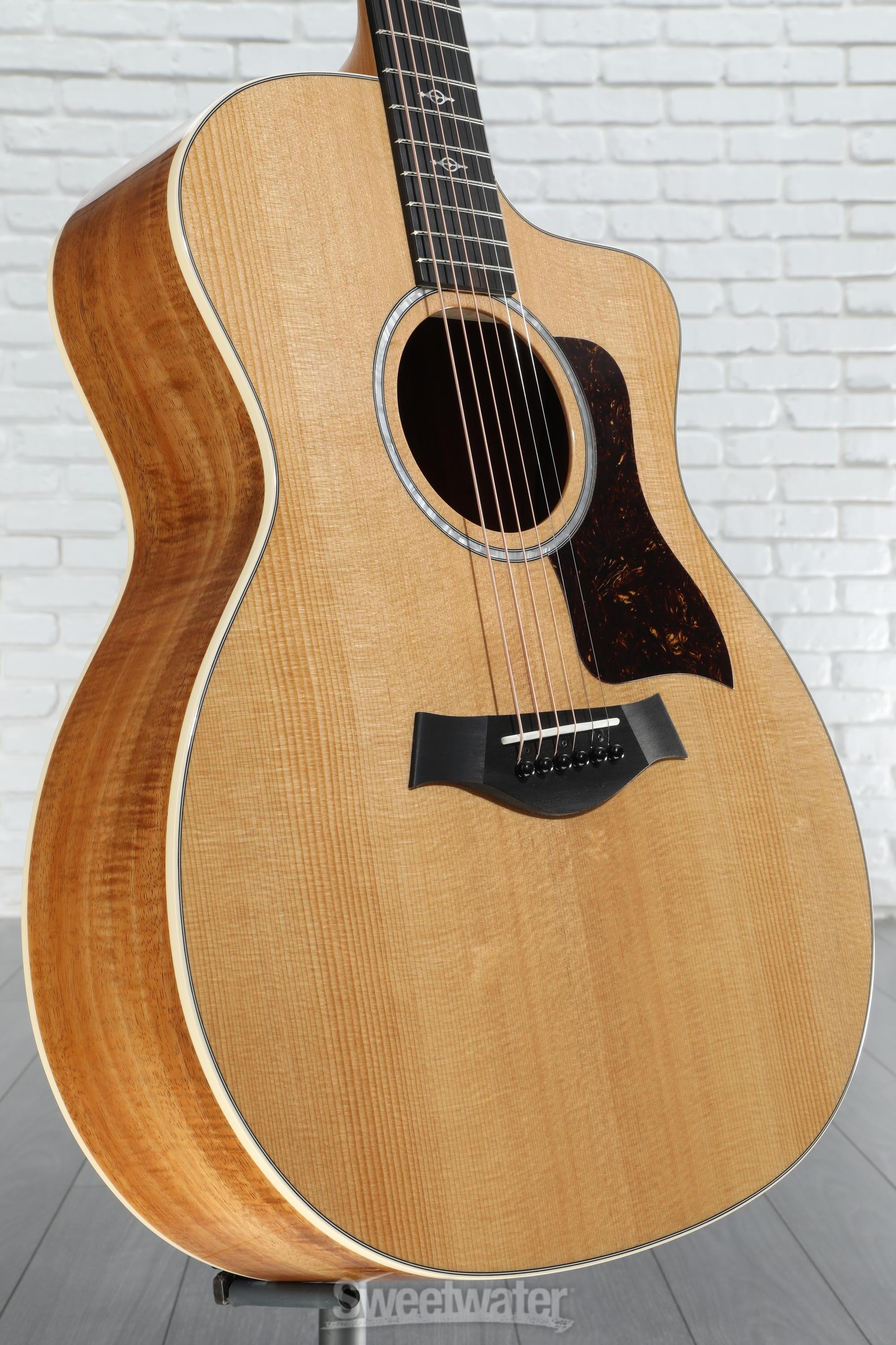 Taylor 214ce-K DLX Acoustic-electric Guitar - Natural