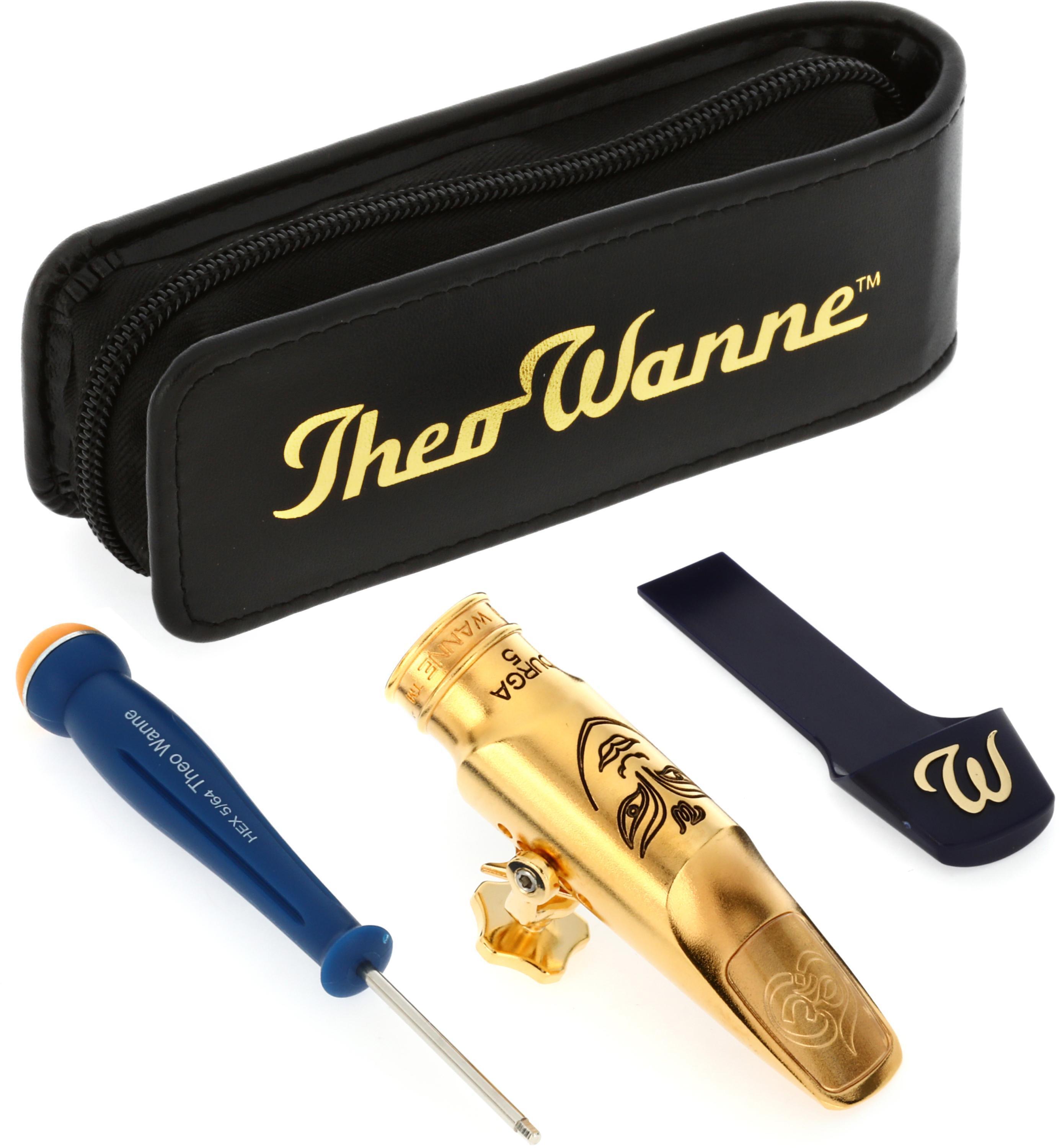 Theo Wanne DU5-AG7 Durga 5 Alto Saxophone Mouthpiece - 7 Gold-plated