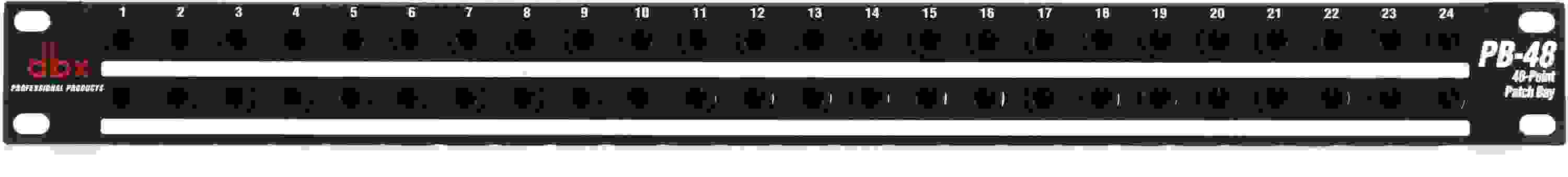 dbx PB-48 48-point 1/4 inch TRS Balanced Patchbay