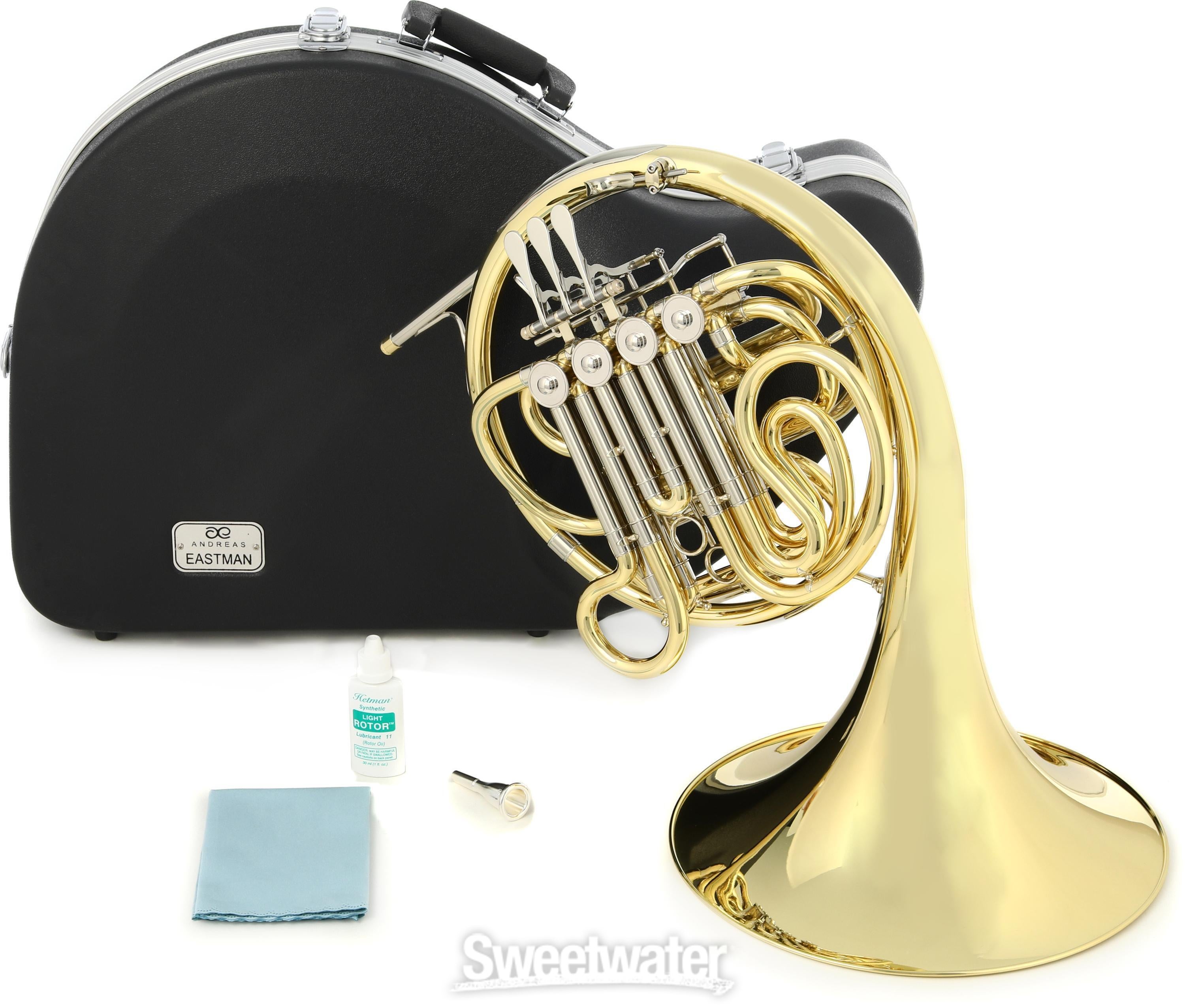 Eastman EFH463 Student Double French Horn - Clear Lacquer | Sweetwater