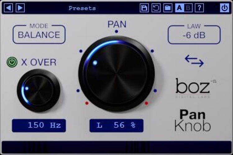 Pan Knob 2 - Boz Digital Labs