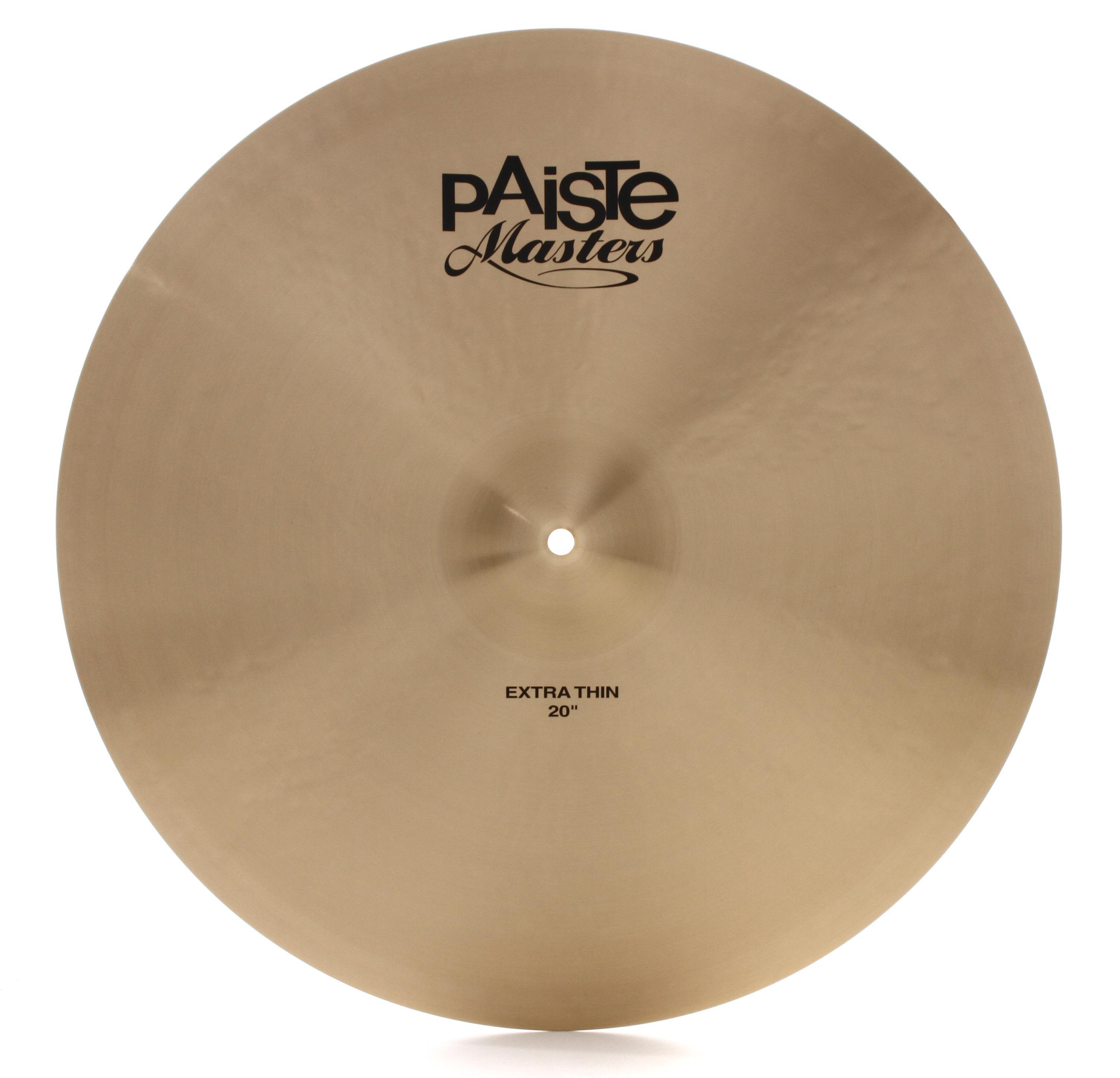 Paiste Masters Extra Thin Crash/Ride Cymbal - 20-inch