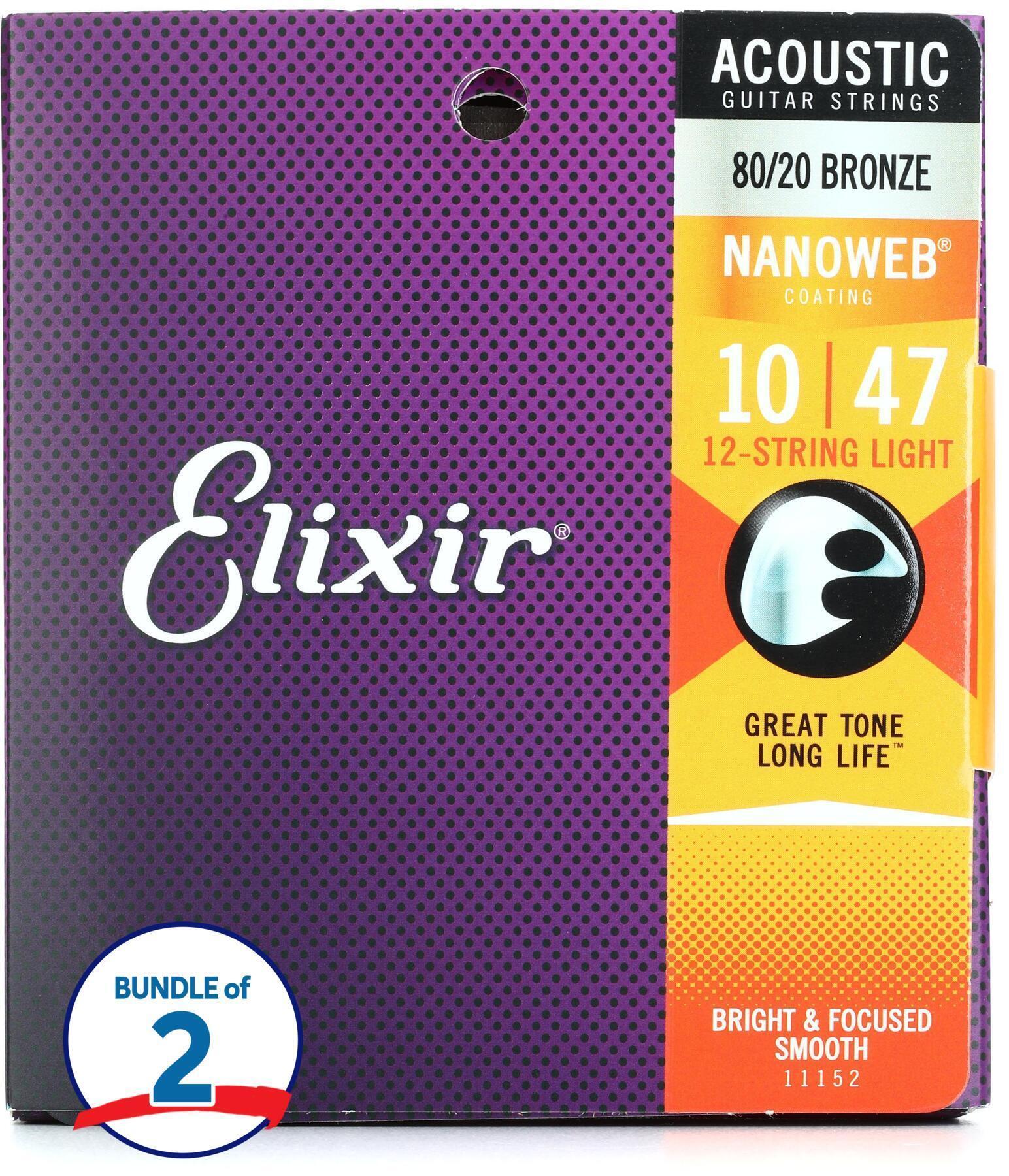 Elixir 12 on sale string acoustic