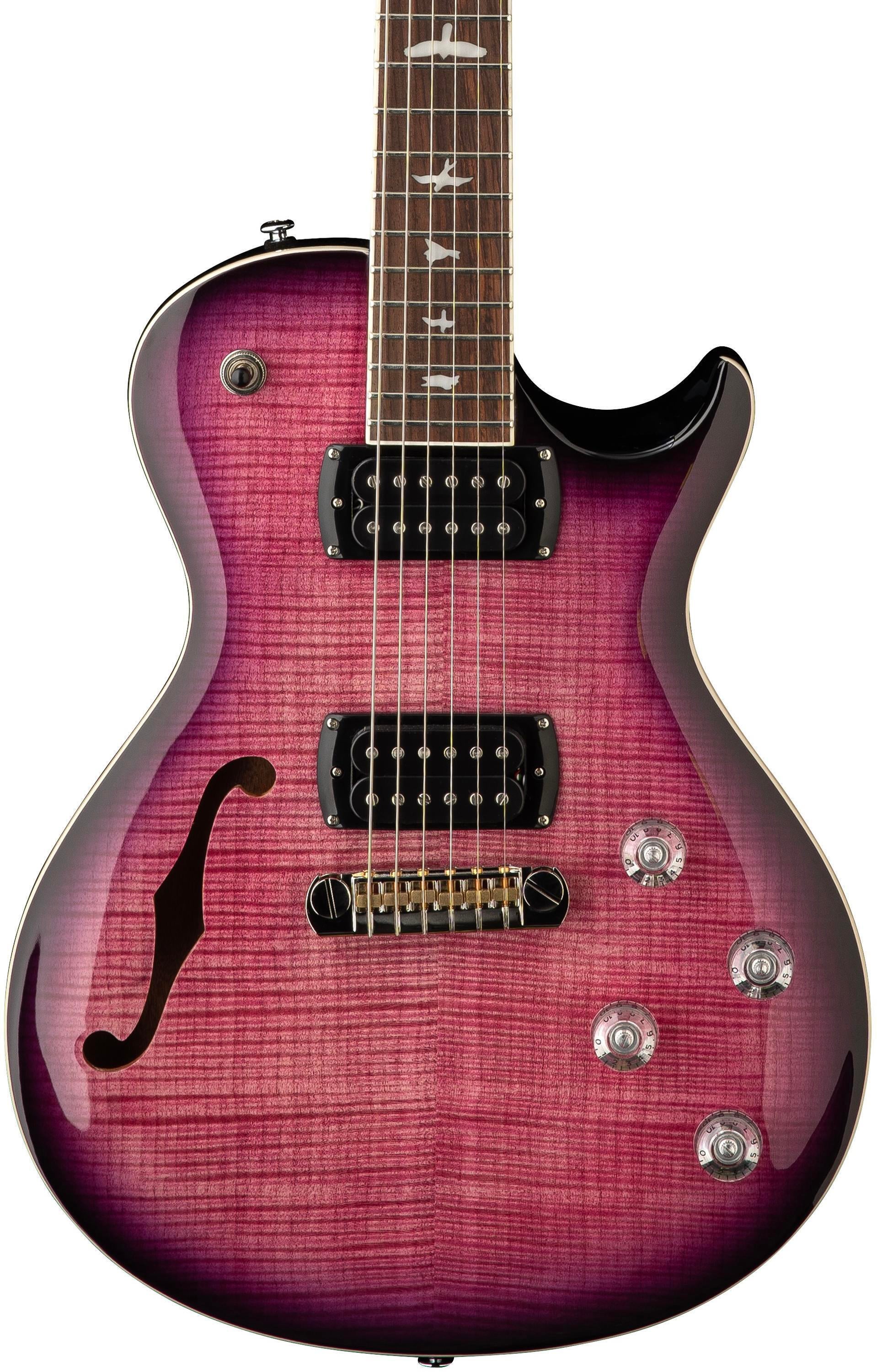 PRS SE Zach Myers 594 Semi-hollow Electric Guitar - Elderberry