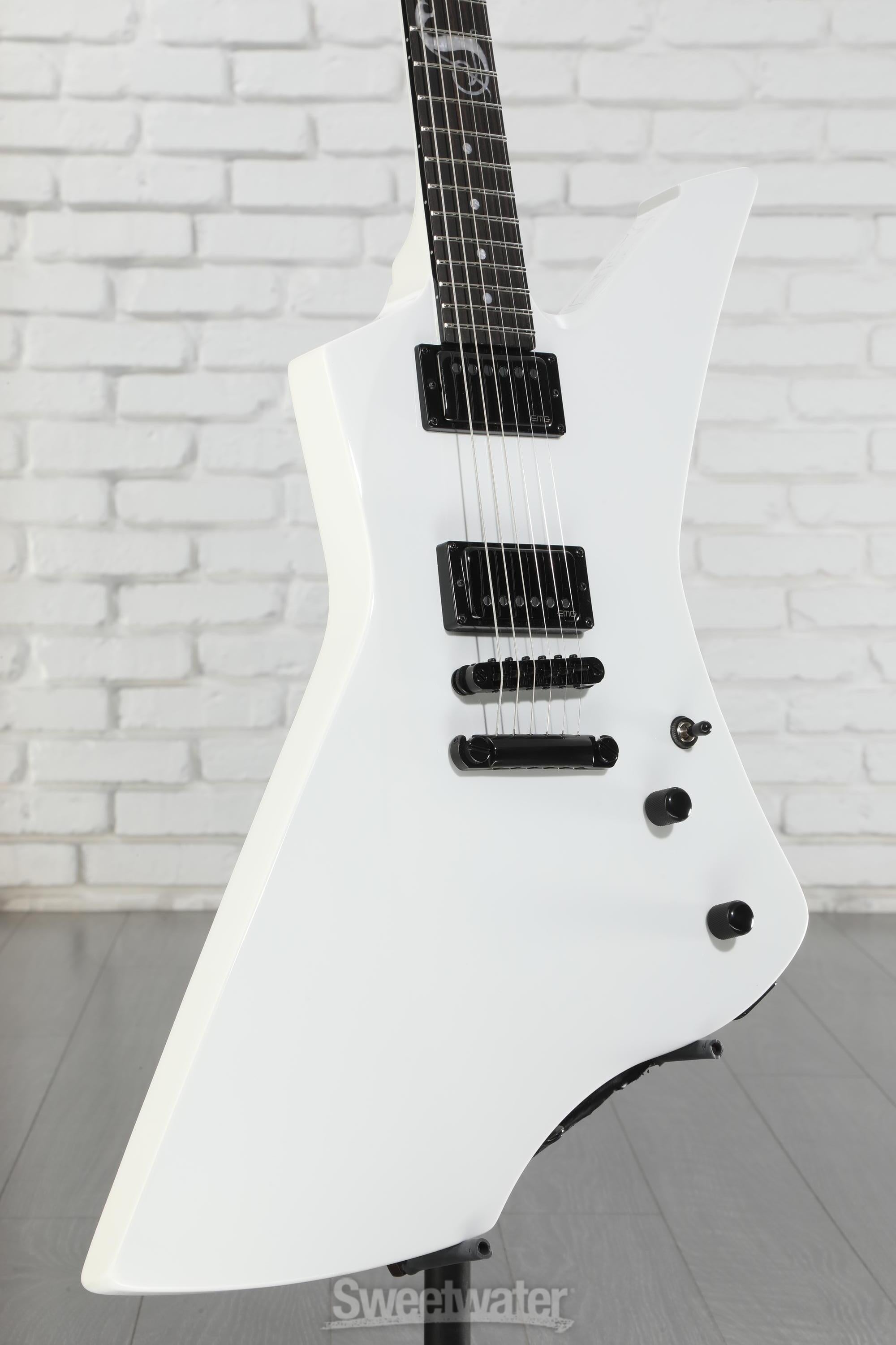 LTD SNAKEBYTE  White ストラップ付き 美品 Amazon.com: ESP LTD James Hetfield Signature Snakebyte