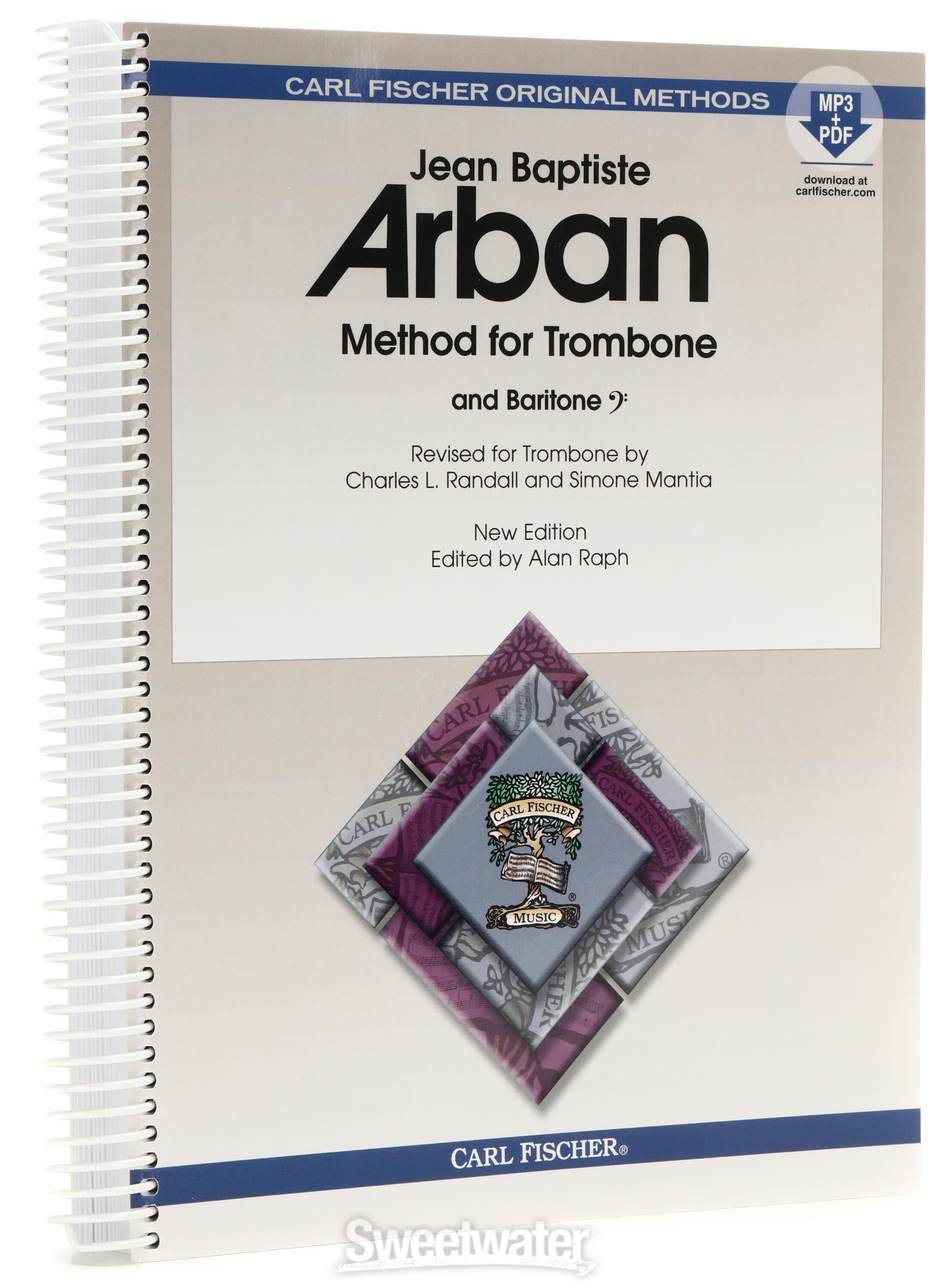 Carl Fischer Jean-Baptiste Arban Method for Trombone Book | Sweetwater