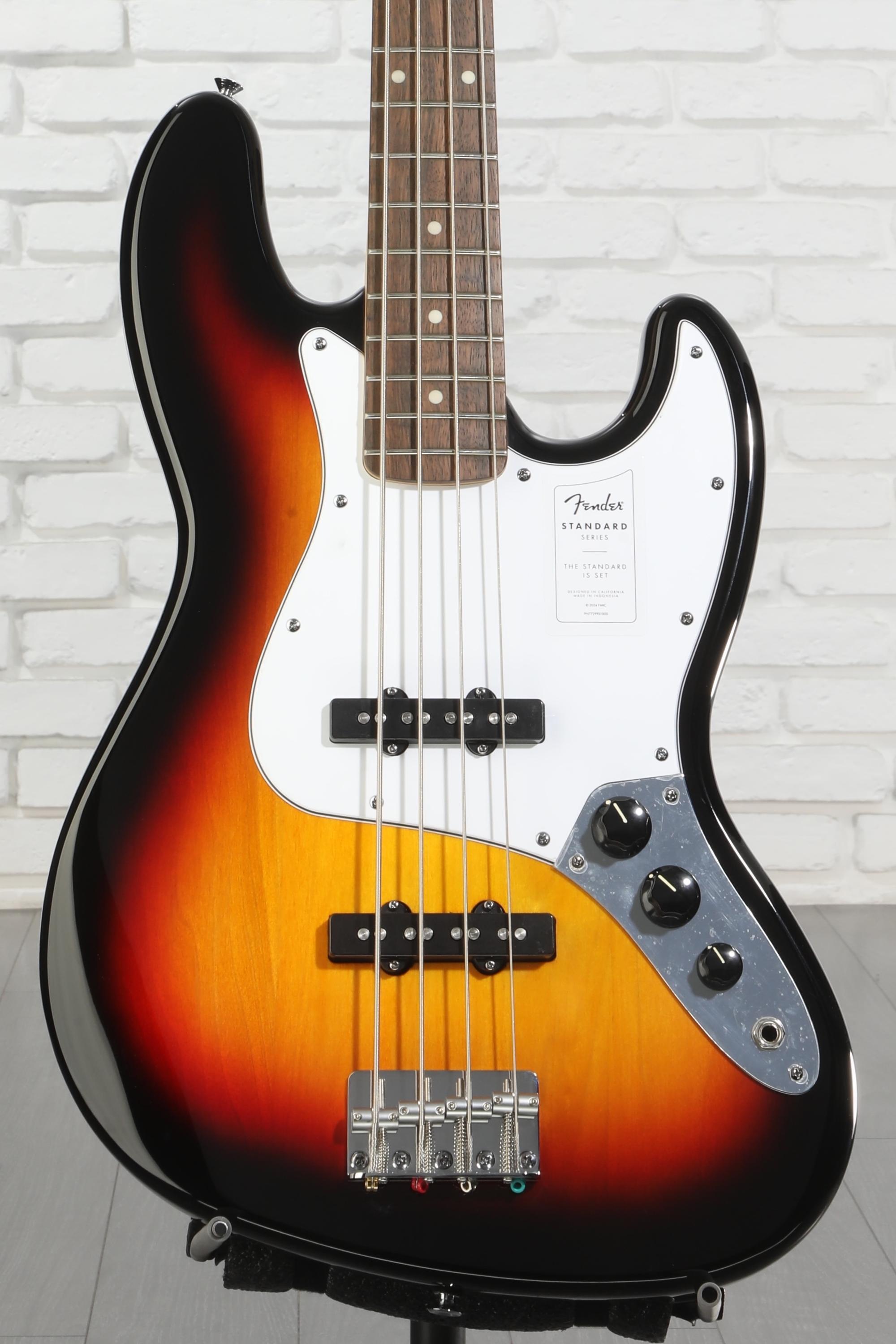 Fender Standard Jazz Bass - 3-color Sunburst, Laurel Fingerboard